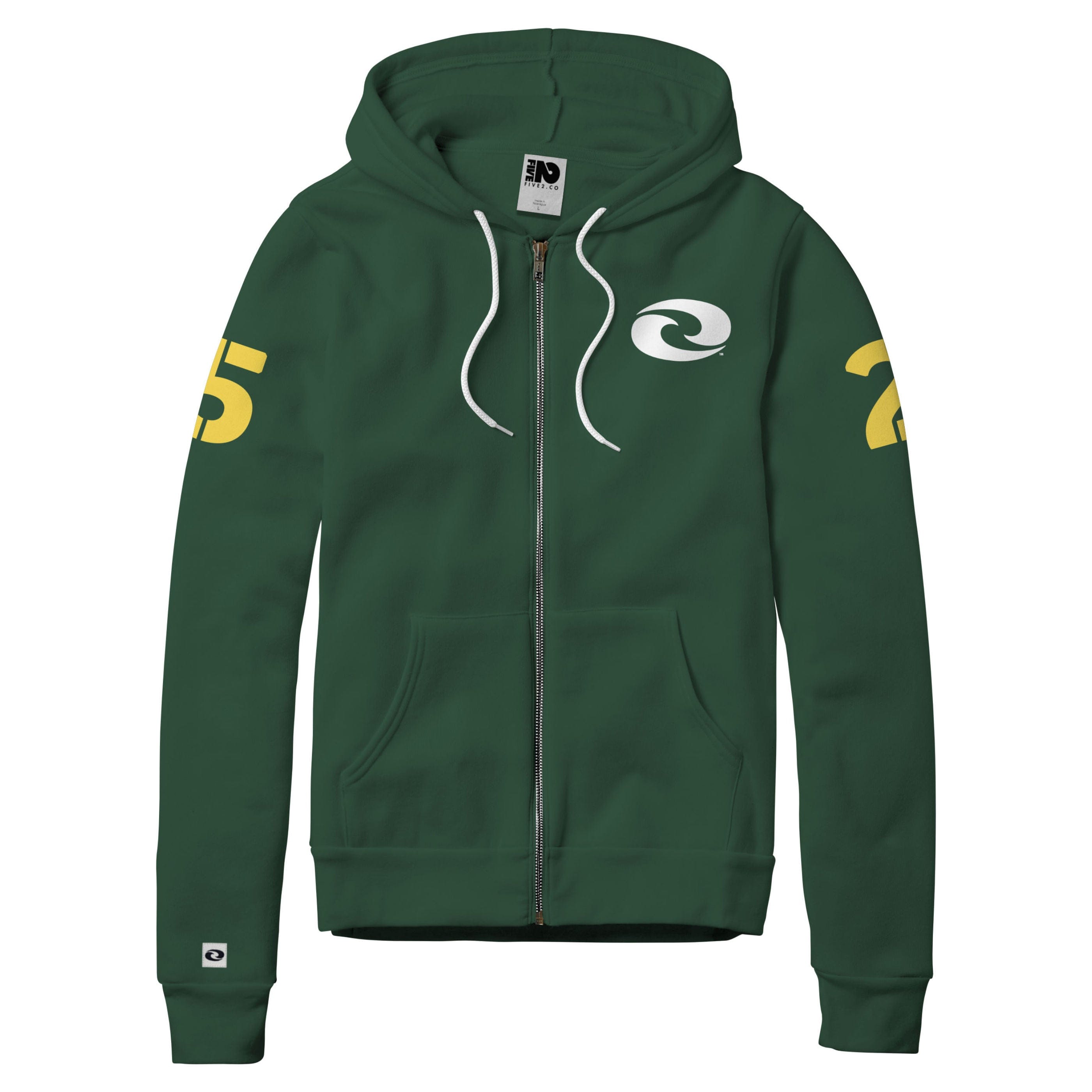 FIVE2 Zip-up Hoodie  - Christian Apparel by FIVE2