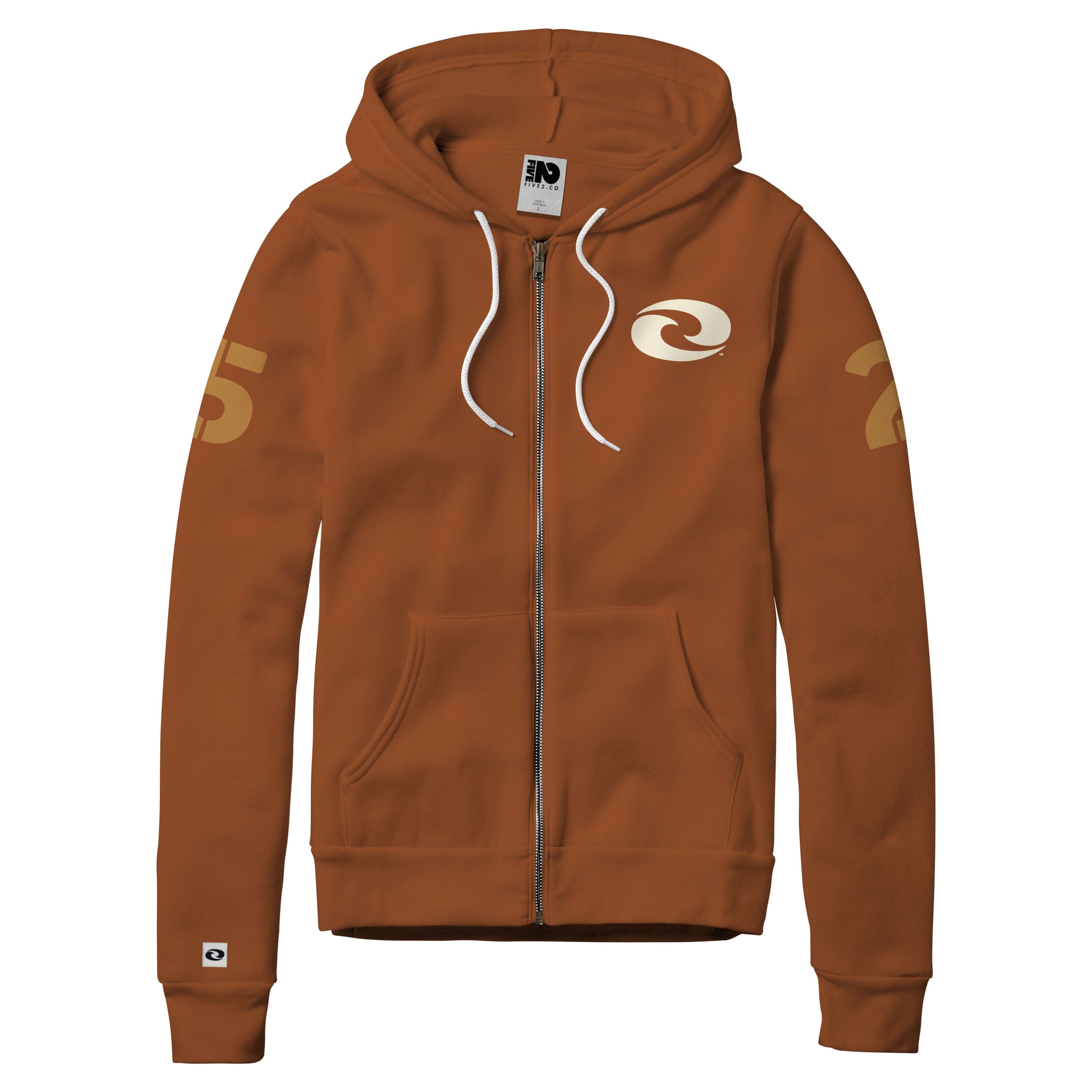 FIVE2 Zip-up Hoodie  - Christian Apparel by FIVE2