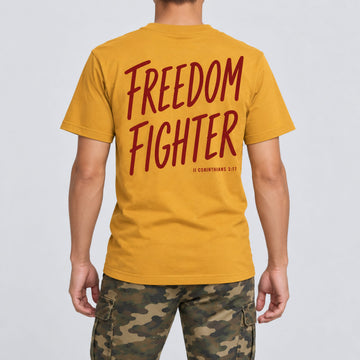 Freedom Fighter Tee  - Christian Apparel by FIVE2