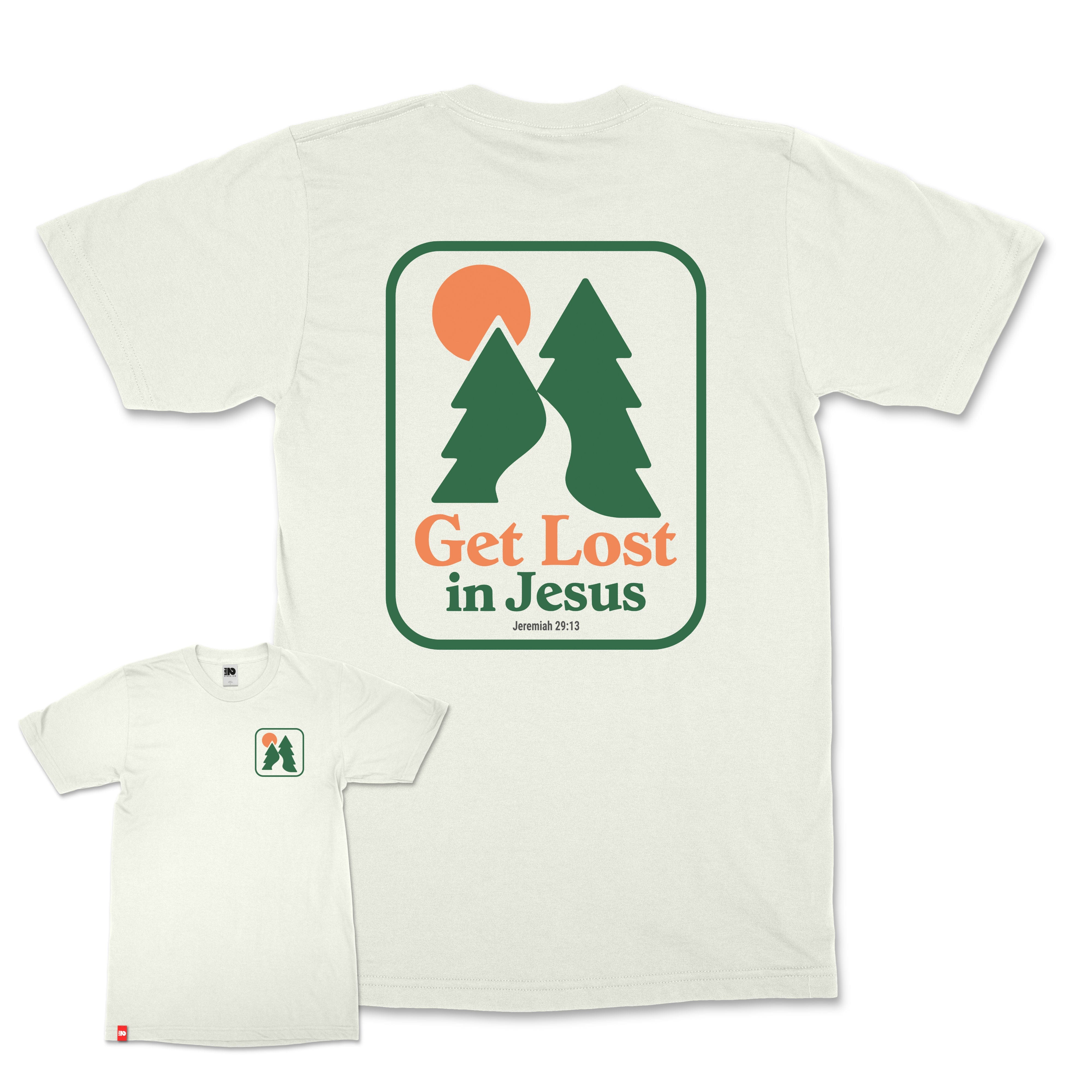 Get Lost Christian T-Shirt  - Christian Apparel by FIVE2