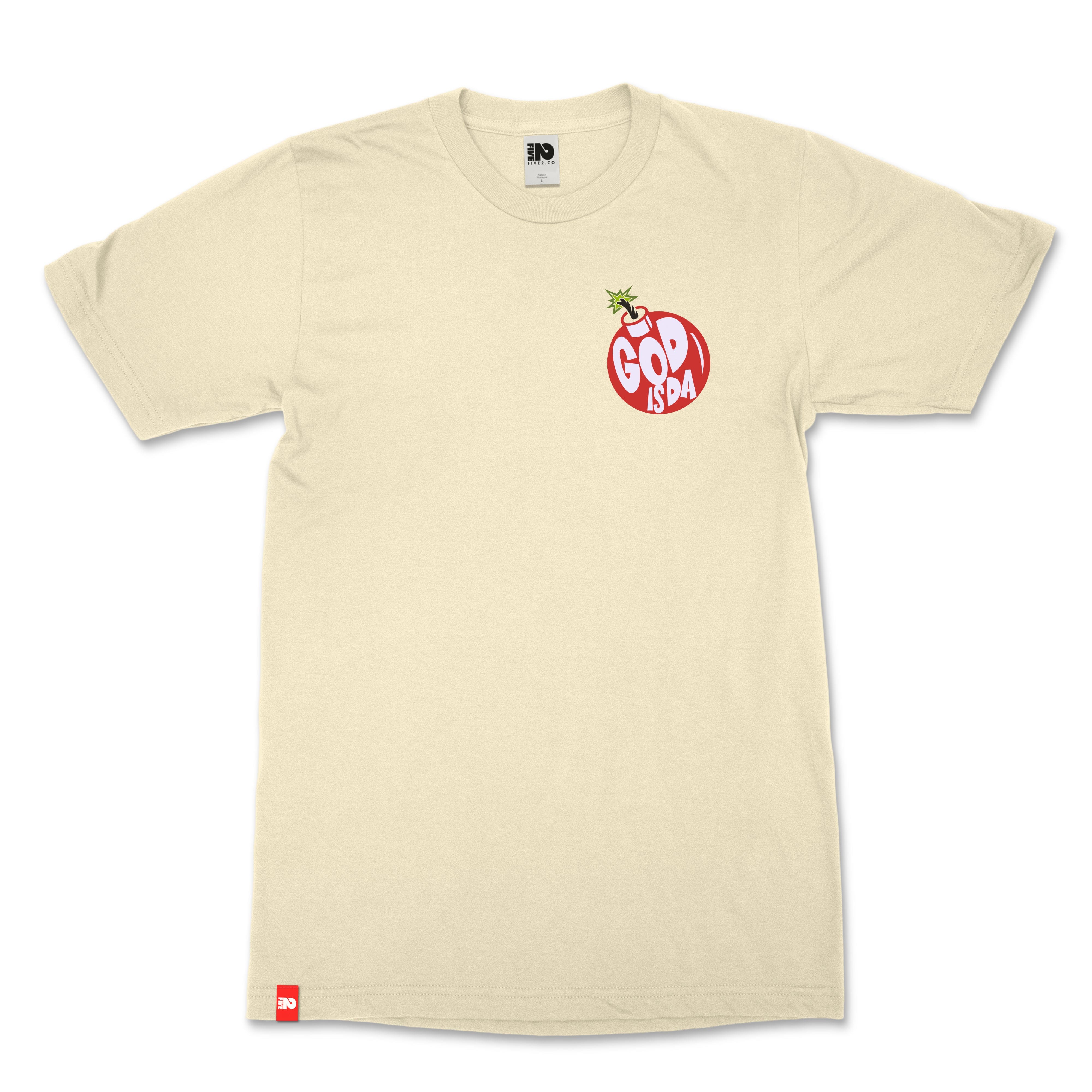 God is Da Bomb Christian T-shirt  - Christian Apparel by FIVE2