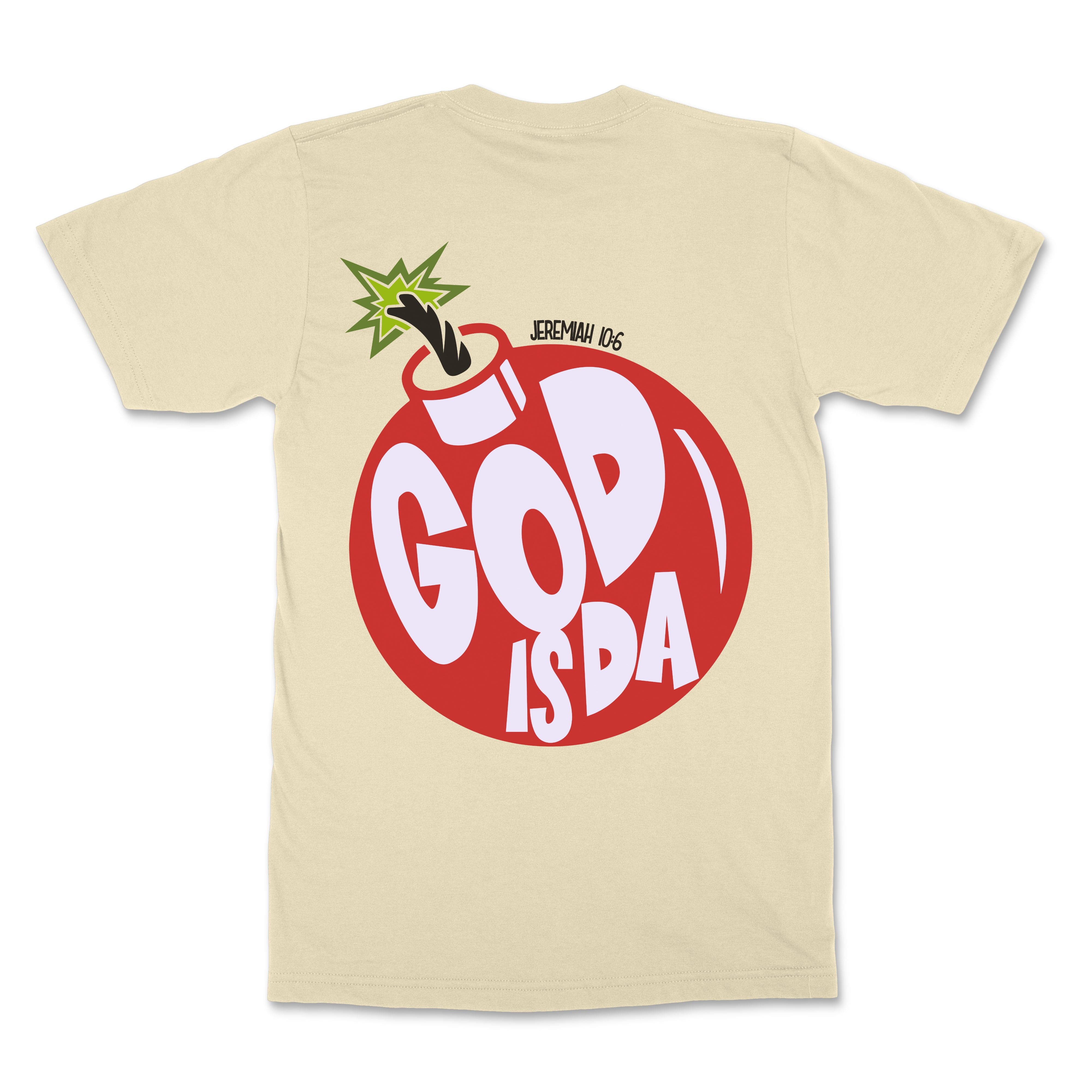 God is Da Bomb Christian T-shirt  - Christian Apparel by FIVE2