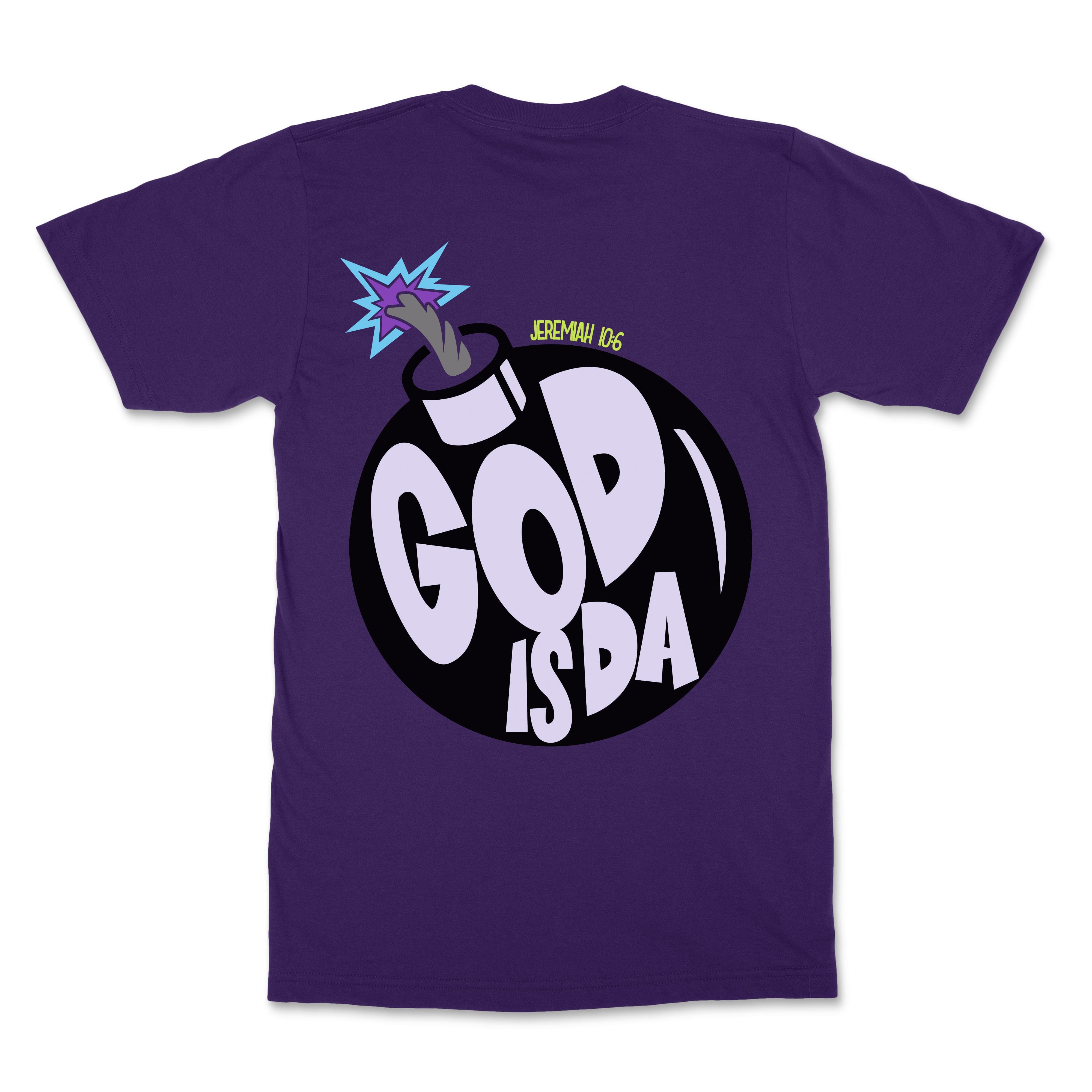 God is Da Bomb Christian T-shirt  - Christian Apparel by FIVE2