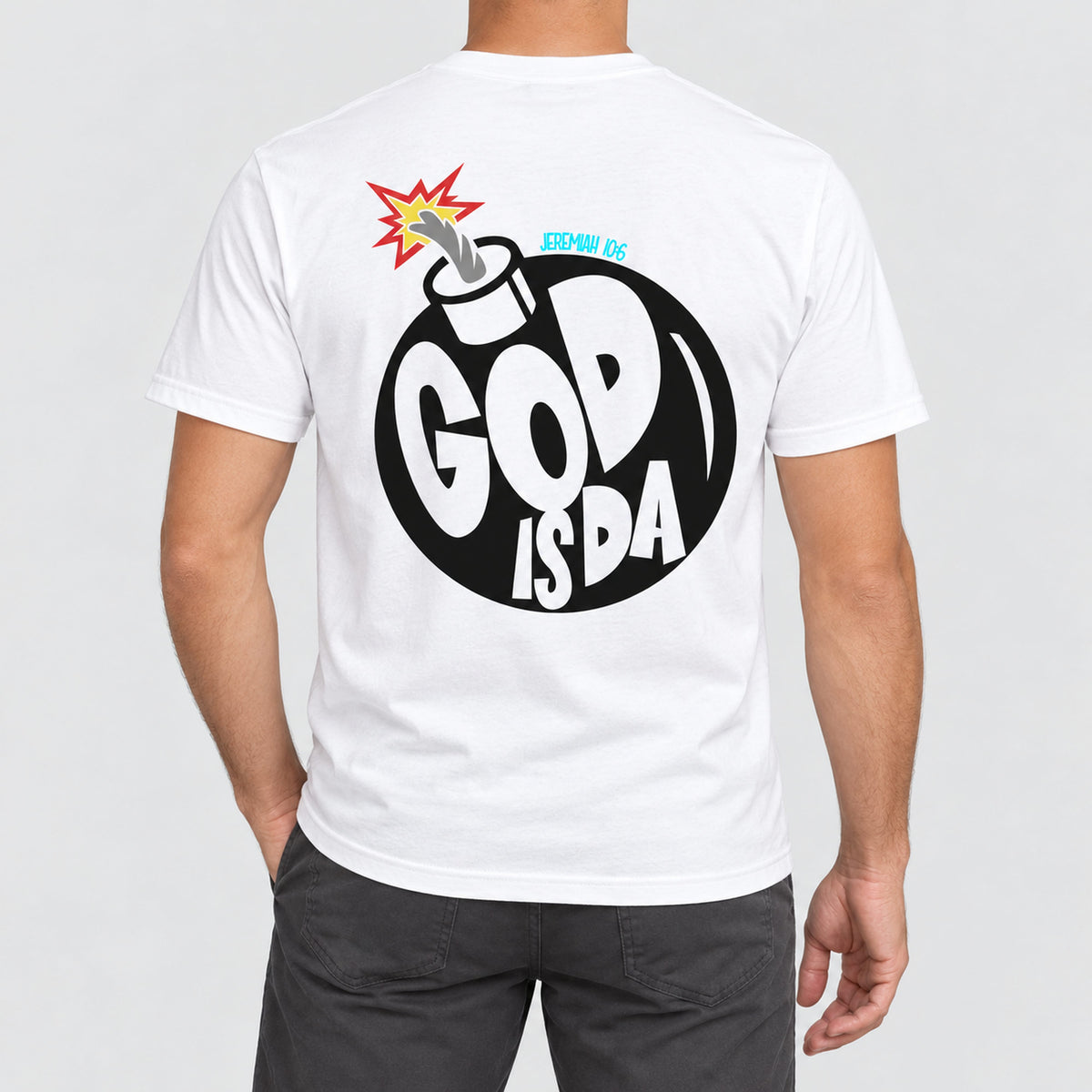 God is Da Bomb Tee  - Christian Apparel by FIVE2