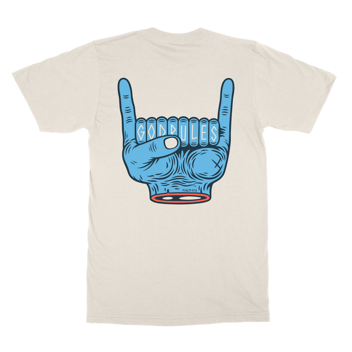 God Rules Tee  - Christian Apparel by FIVE2