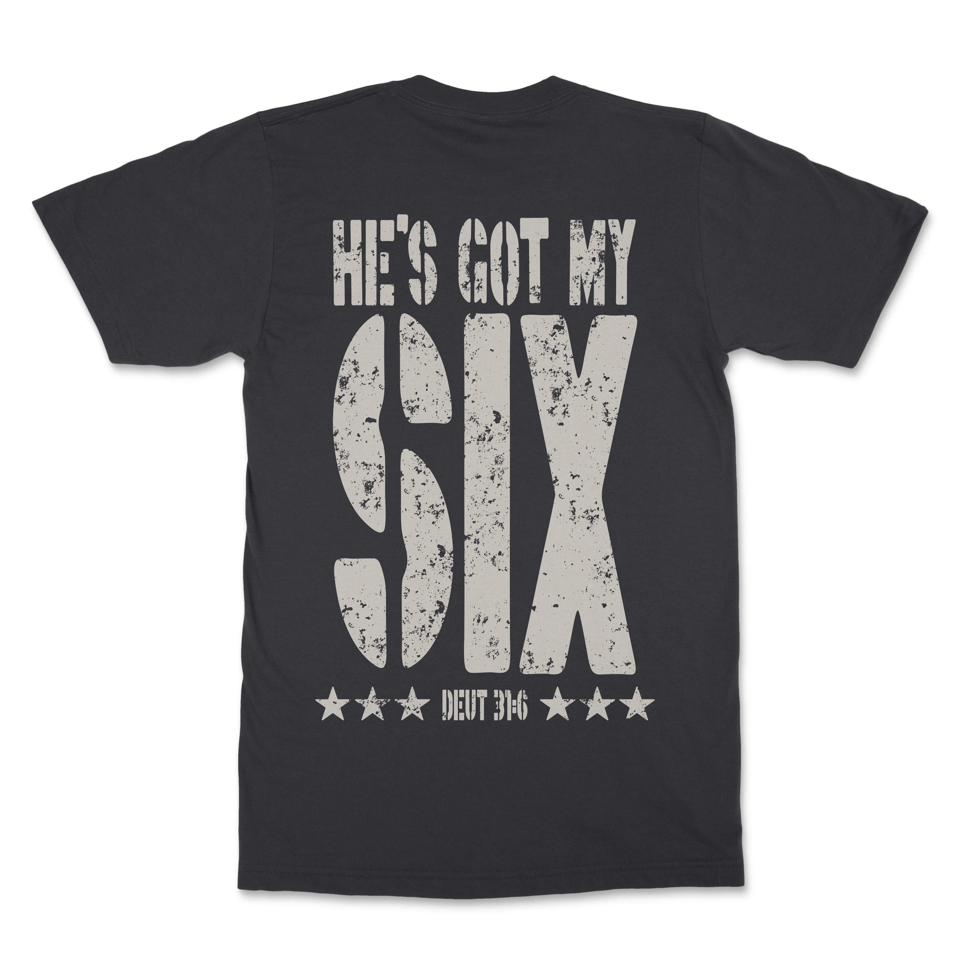 He's Got My Six Christian T-shirt