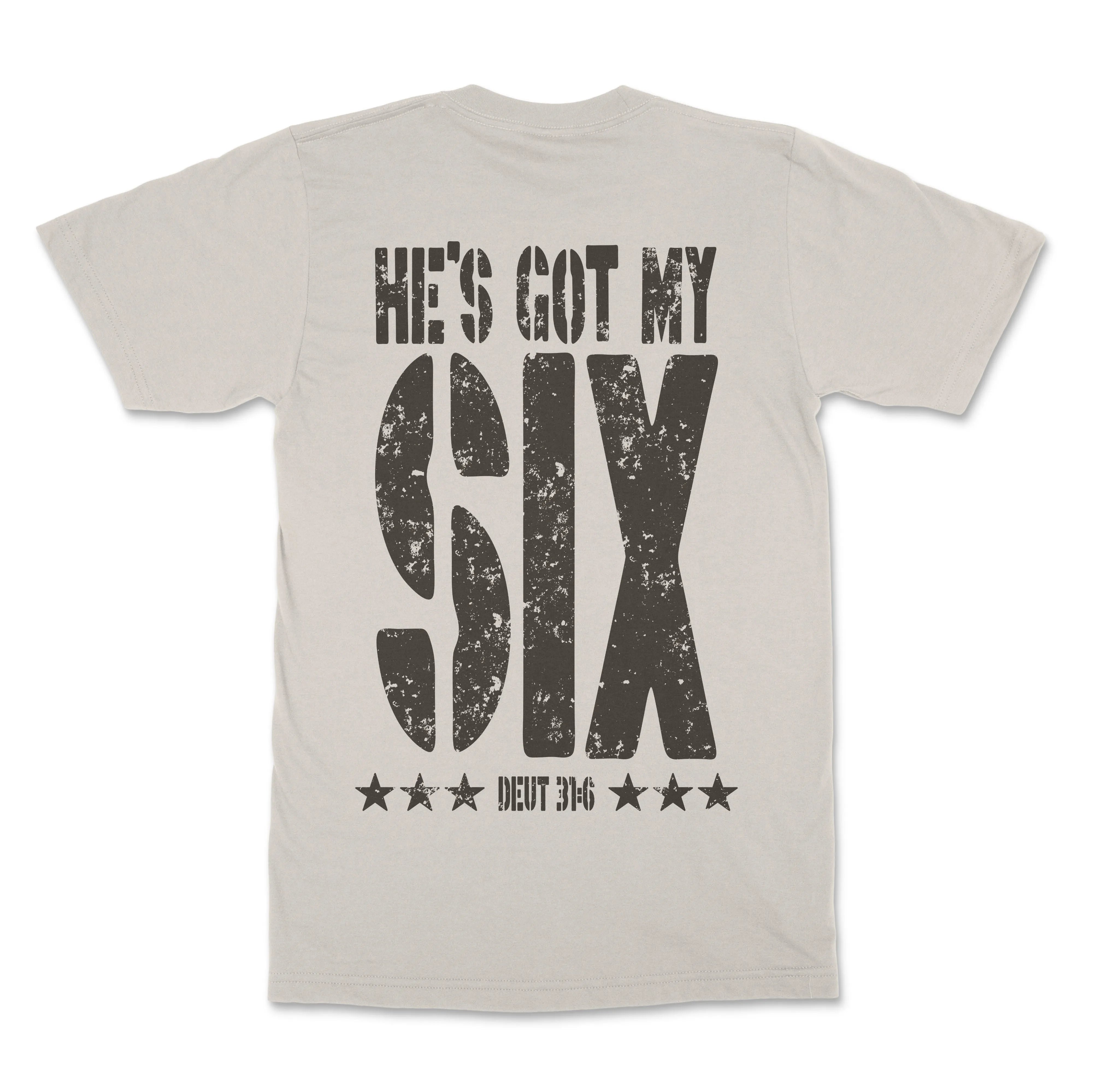 He's Got My Six Christian T-shirt