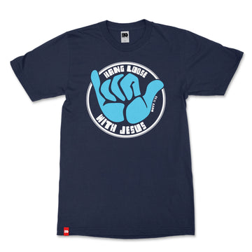 Hang Loose Tee image 1 of 5, scripture-inspired Matthew 11:28 product view