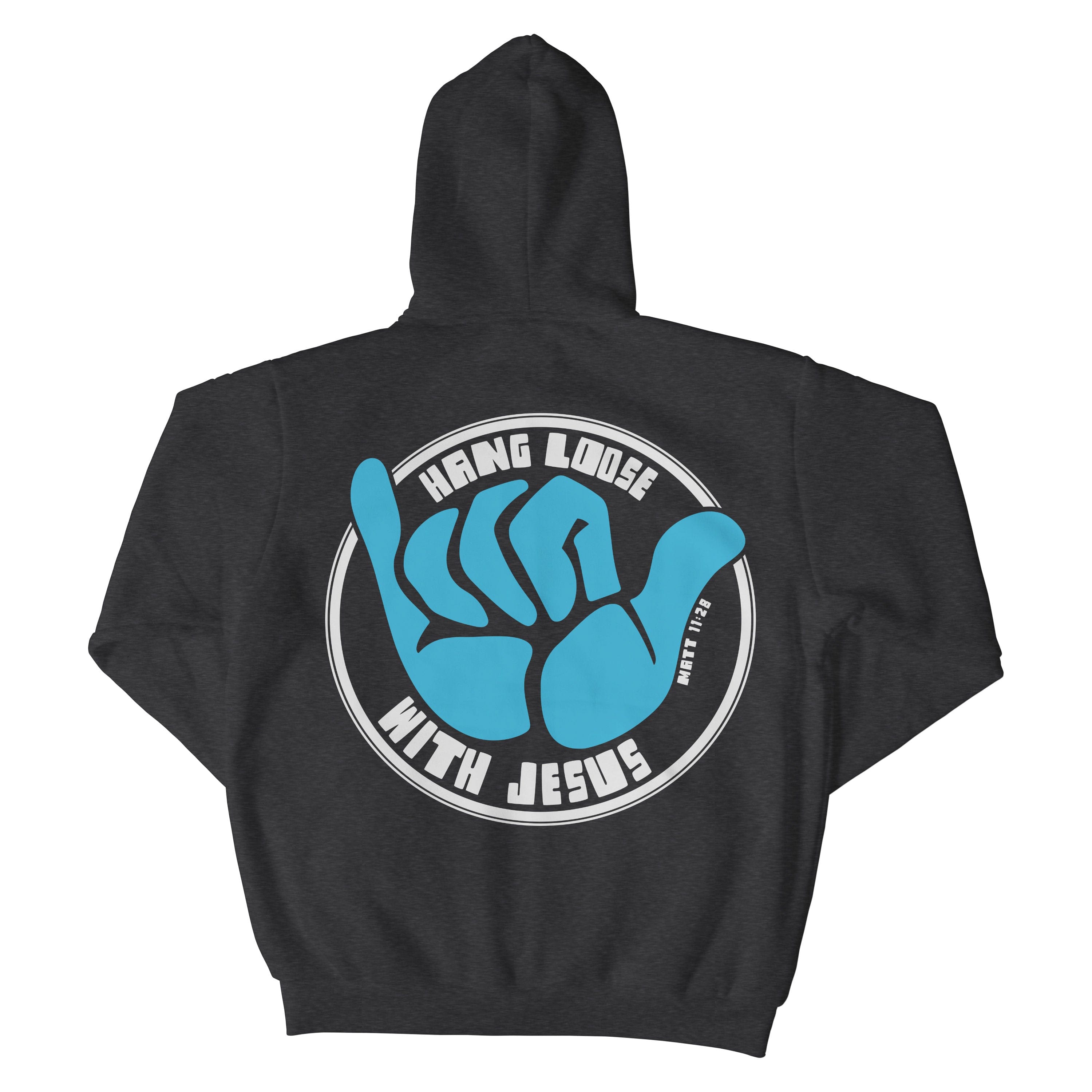 Hang Loose With Jesus Christian Hoodie  - Christian Apparel by FIVE2