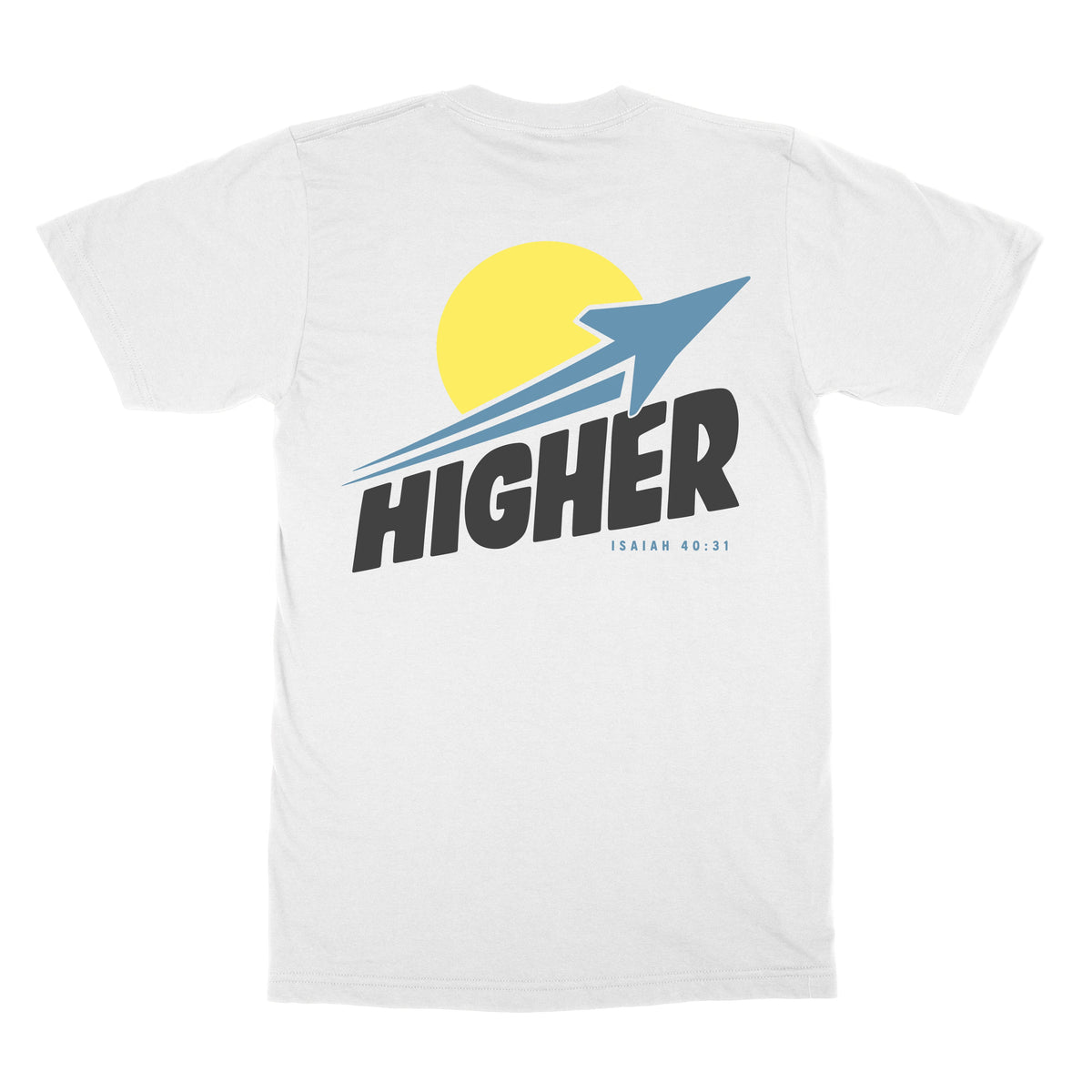 Higher Tee  - Christian Apparel by FIVE2