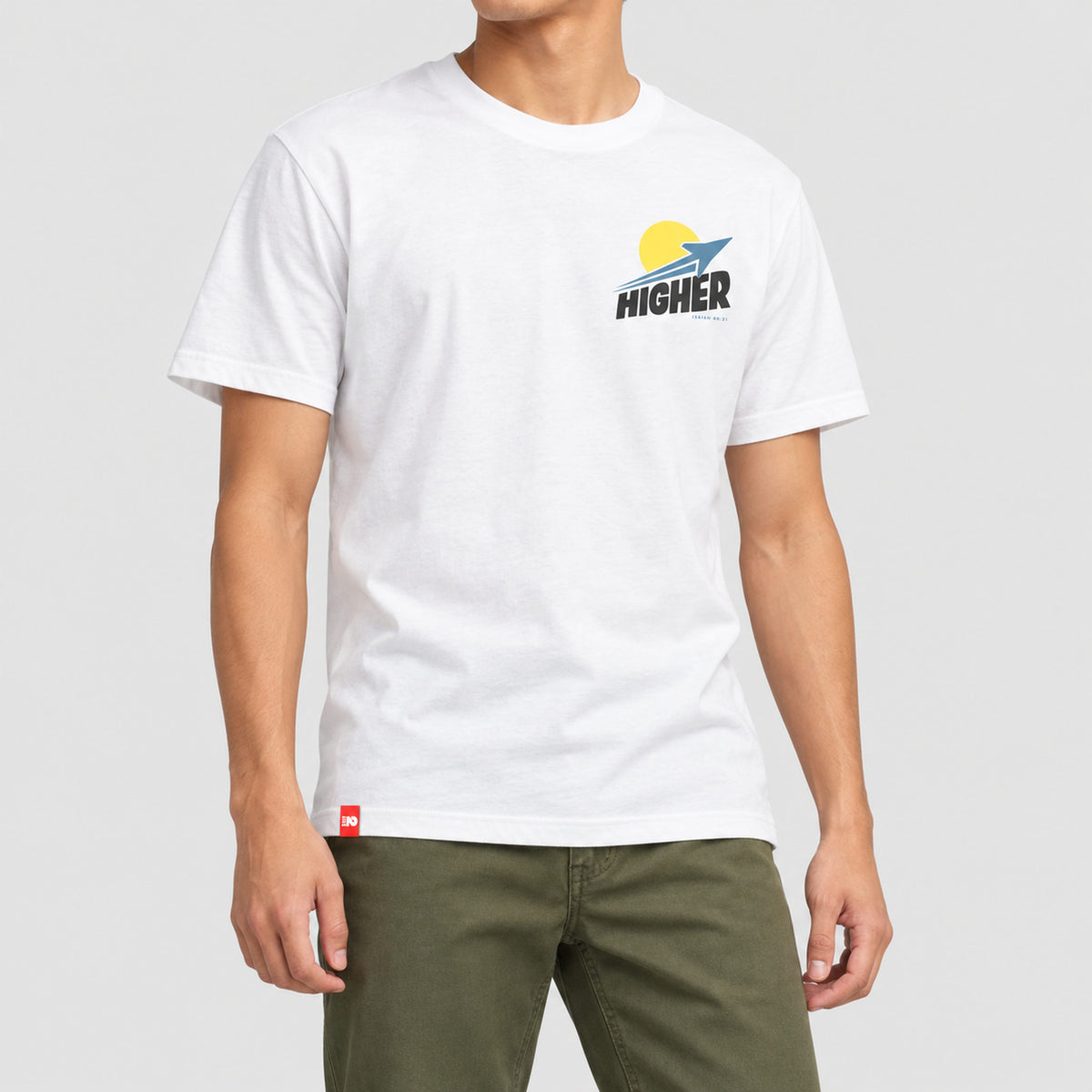 Higher Tee  - Christian Apparel by FIVE2