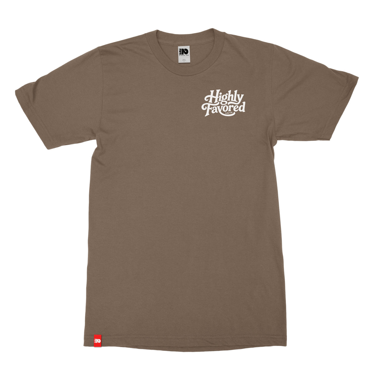 Highly Favored Tee  - Christian Apparel by FIVE2