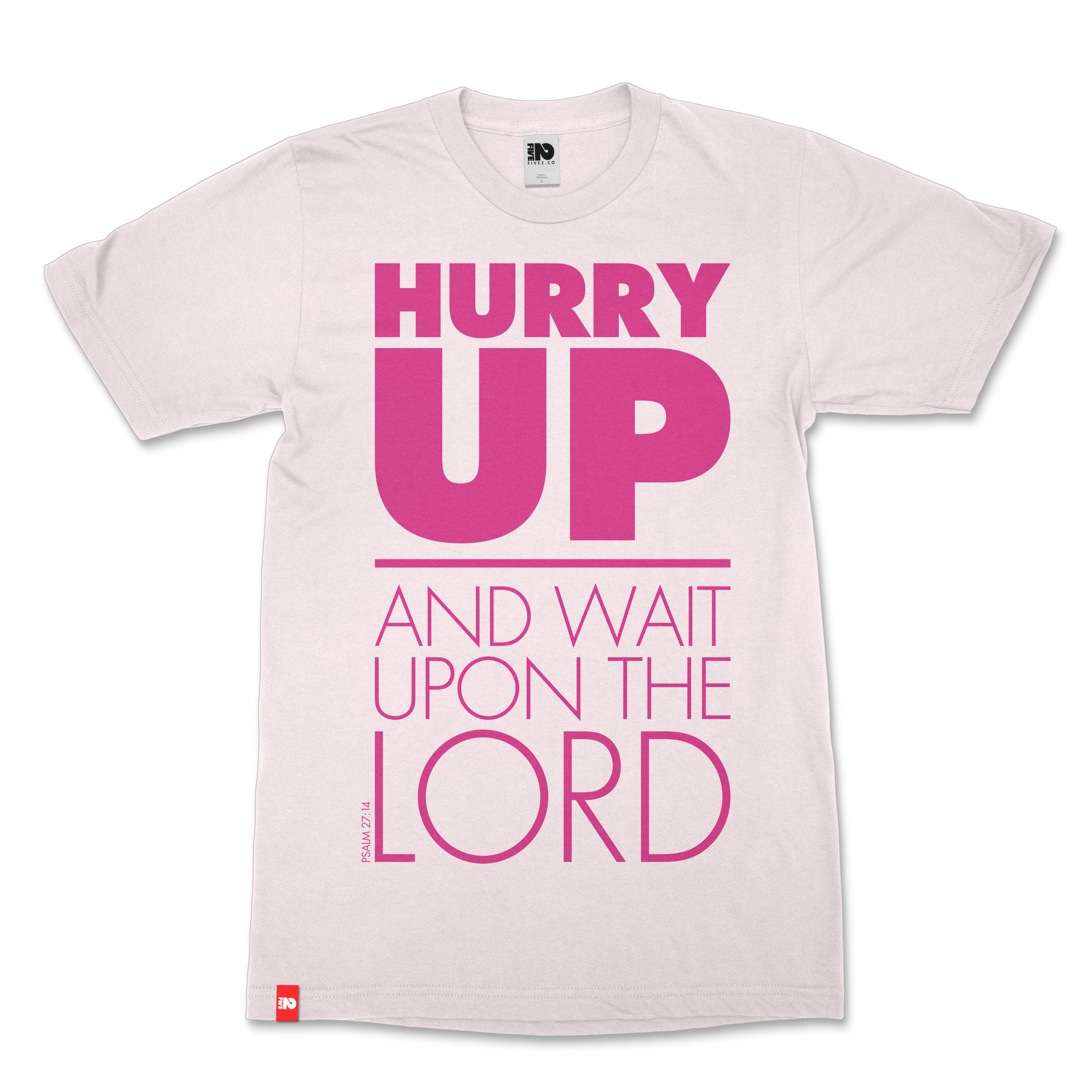 Wait on the Lord Christian T-shirt