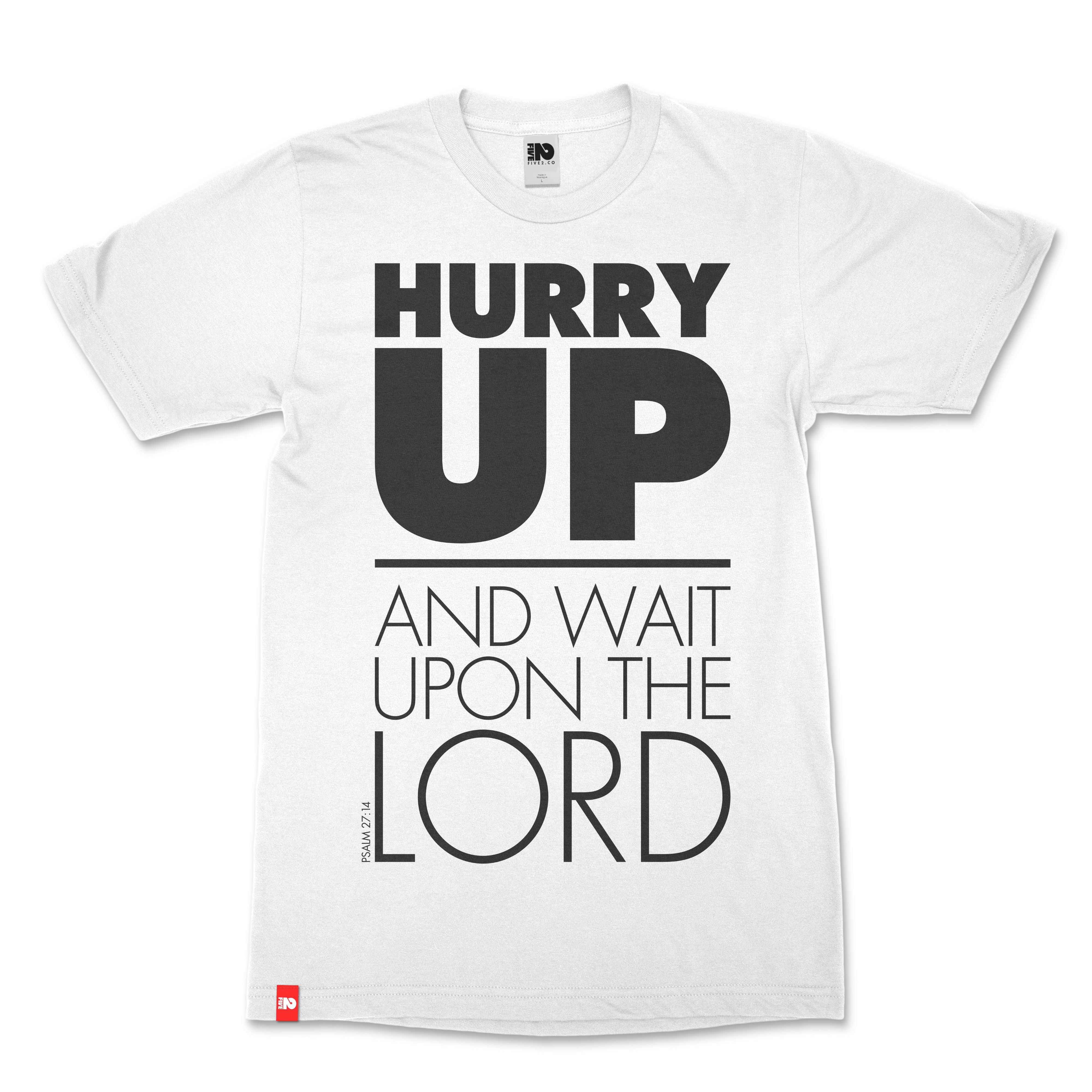 Wait on the Lord Christian T-shirt