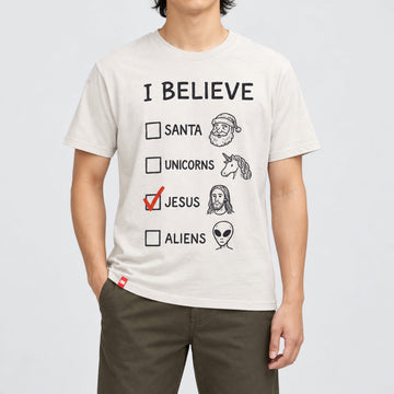 I Believe Tee  - Christian Apparel by FIVE2
