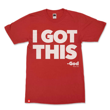 I Got This Tee, front product view, Proverbs 3:5 faith-rooted graphic tee by FIVE2