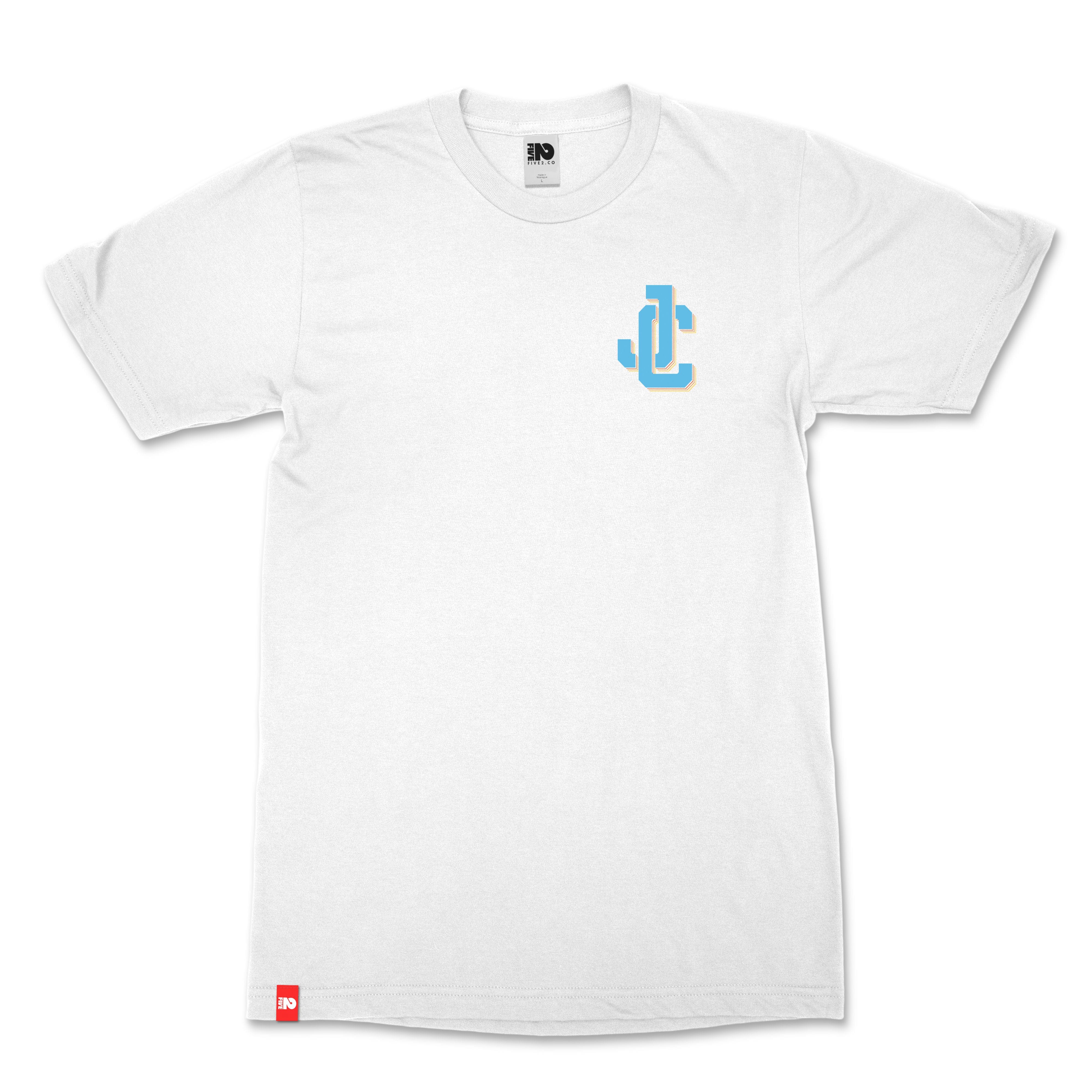 JC Monogram Christian T-Shirt  - Christian Apparel by FIVE2