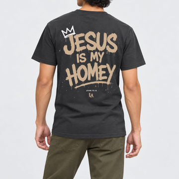 Jesus is My Homey Tee  - Christian Apparel by FIVE2