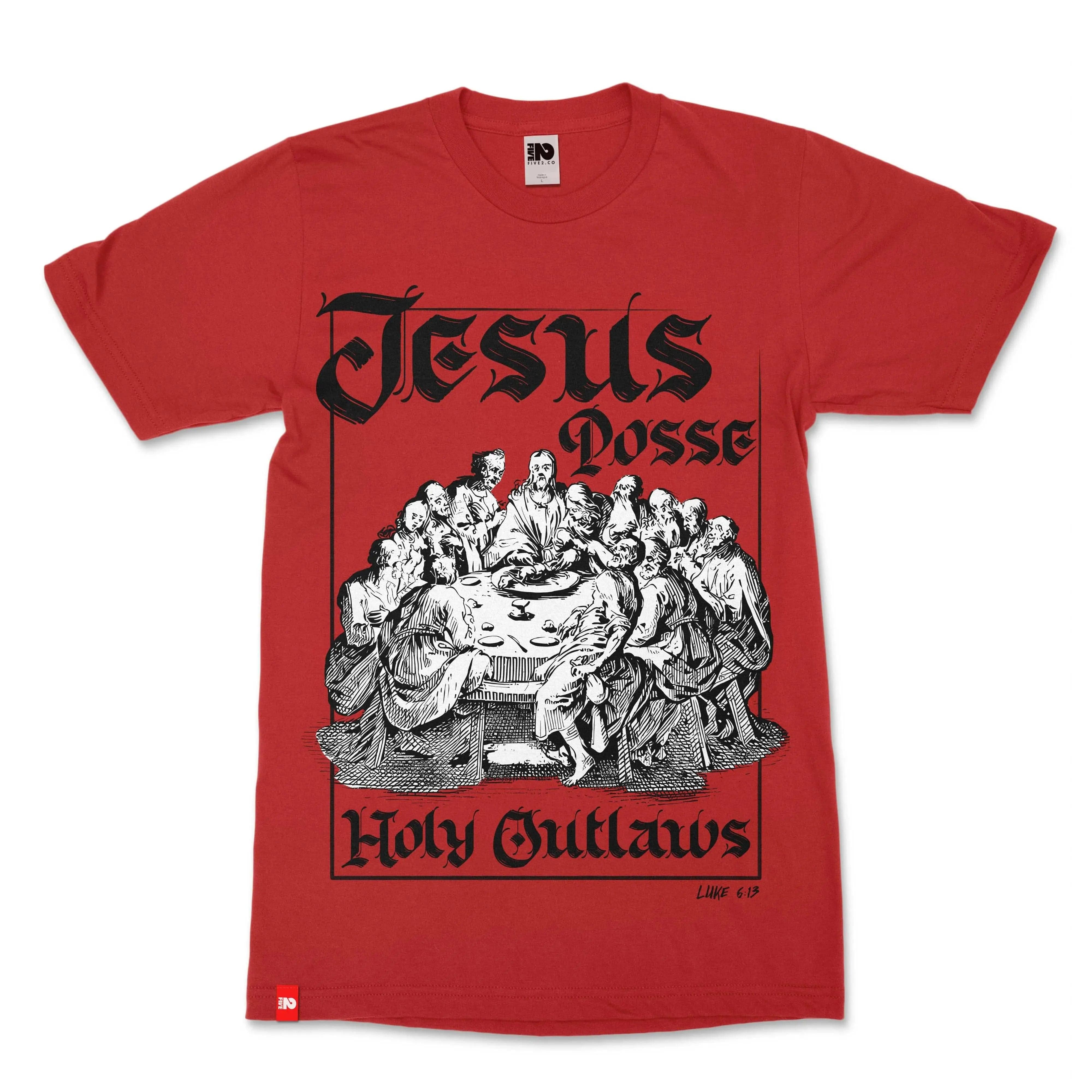Jesus Posse Christian T-shirt, image size:4000x4000