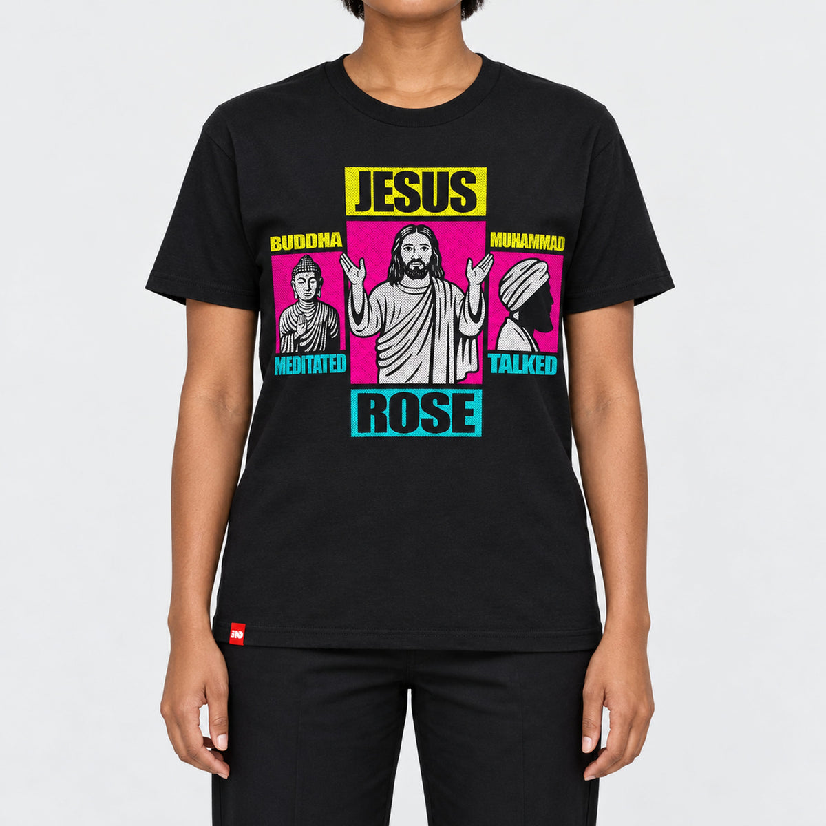 Jesus Rose Tee  - Christian Apparel by FIVE2