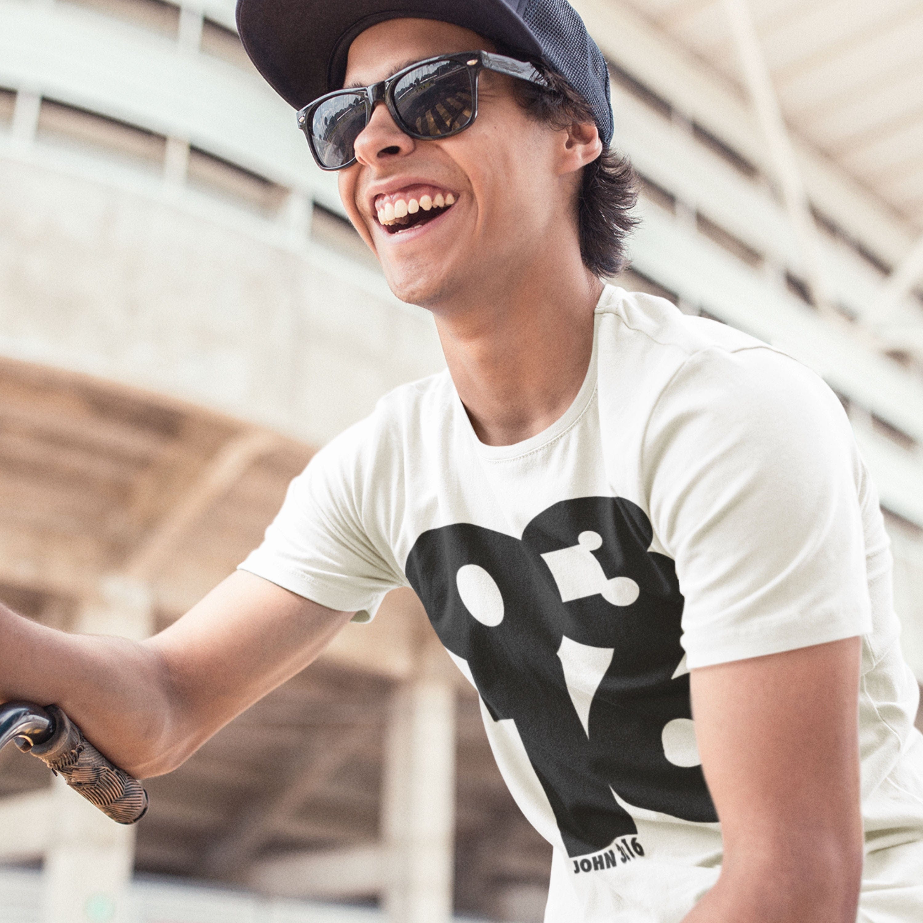 John 316 Christian T-shirt  - Christian Apparel by FIVE2