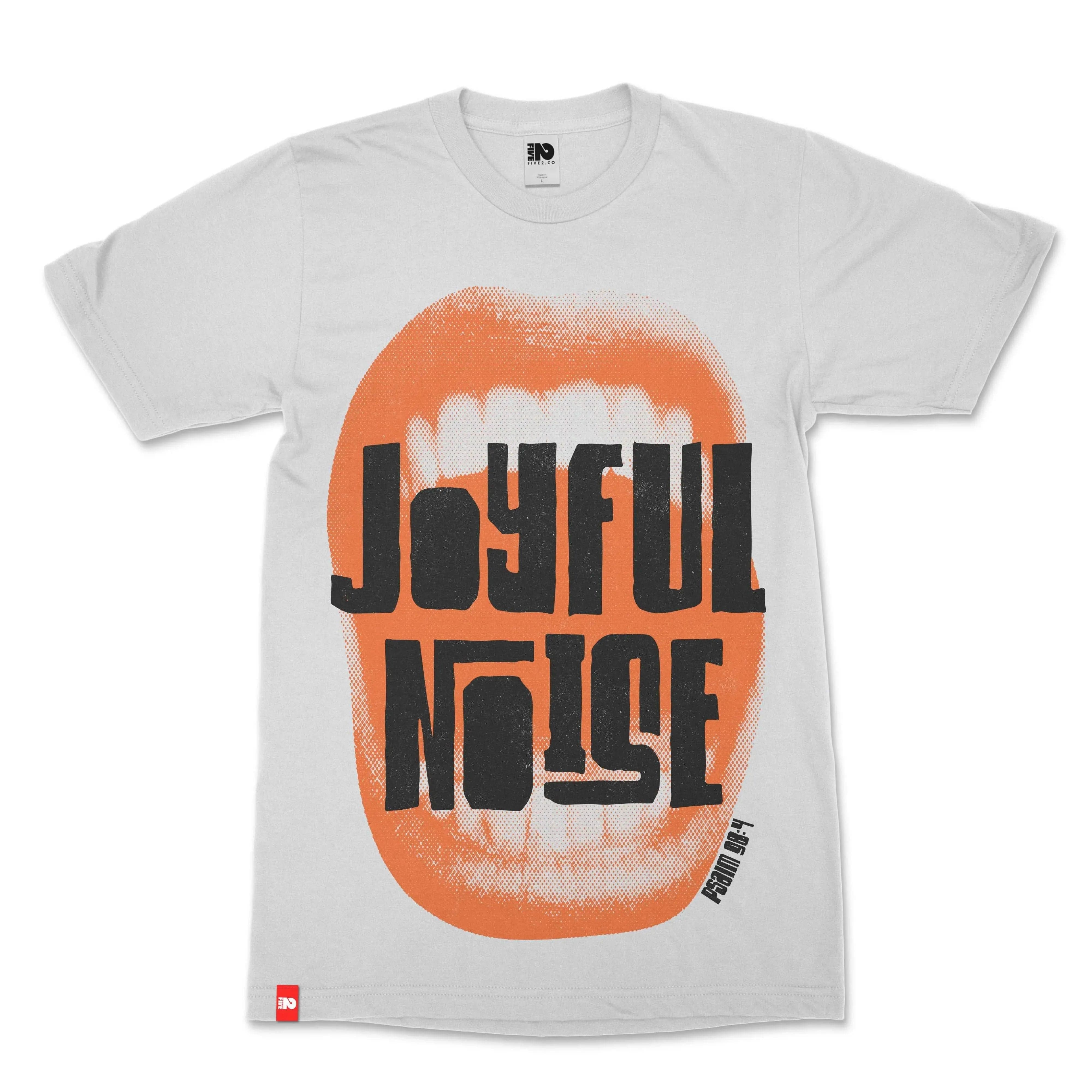 Joyful Noise Christian T-shirt  - Christian Apparel by FIVE2