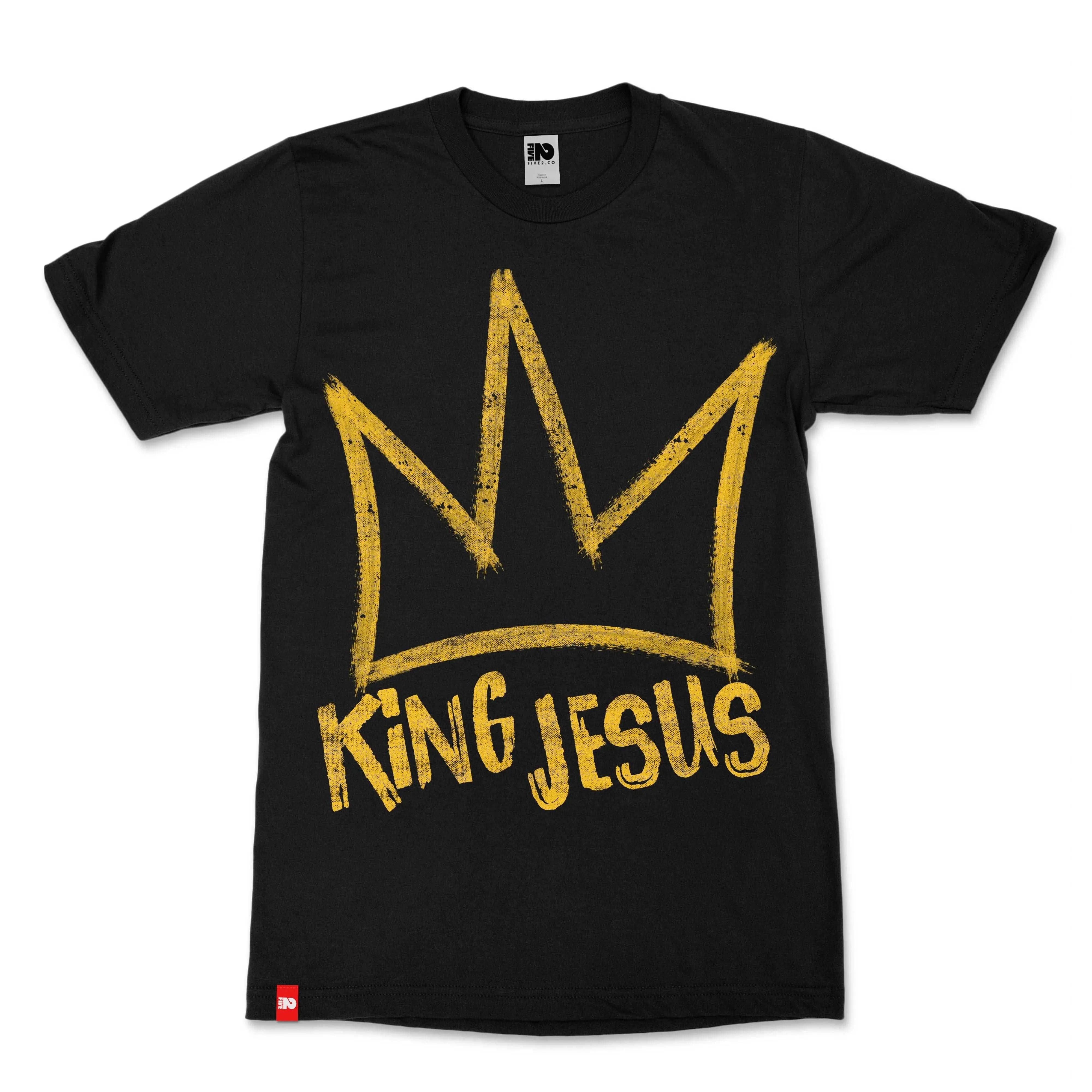 King Jesus Christian T-Shirt  - Christian Apparel by FIVE2