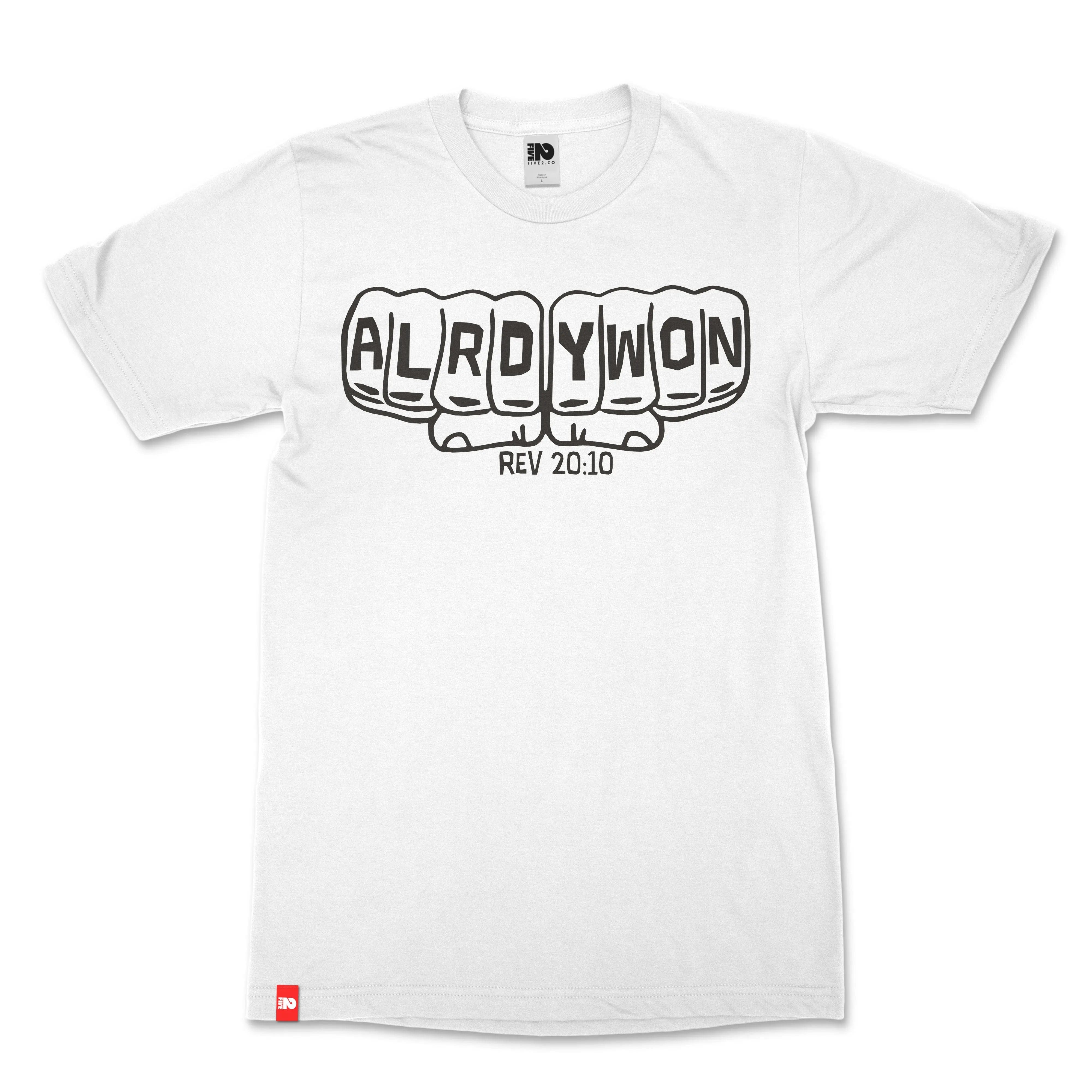 Knuckles Christian T-shirt  - Christian Apparel by FIVE2