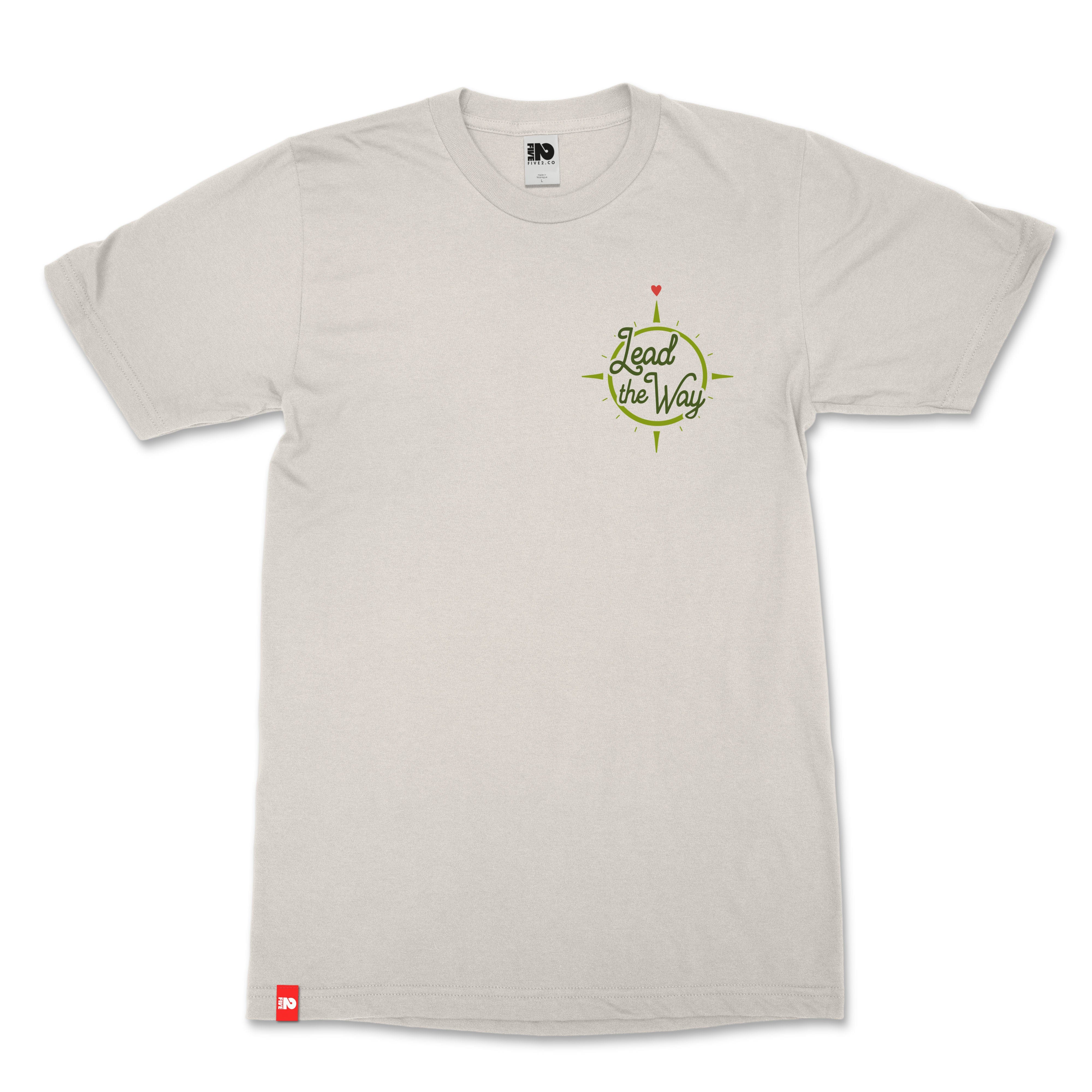 Lead the Way Christian T-Shirt  - Christian Apparel by FIVE2