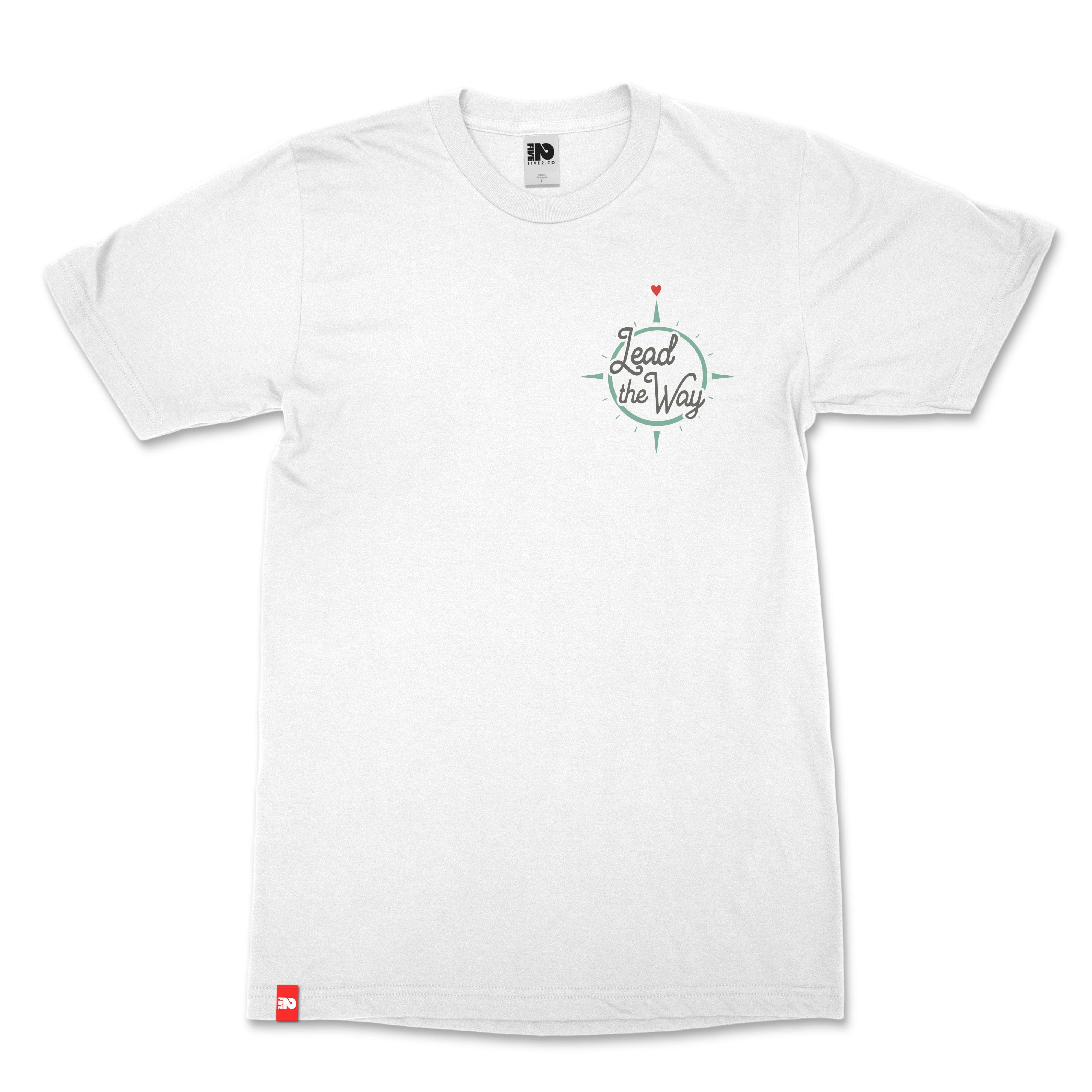 Lead the Way Christian T-Shirt  - Christian Apparel by FIVE2