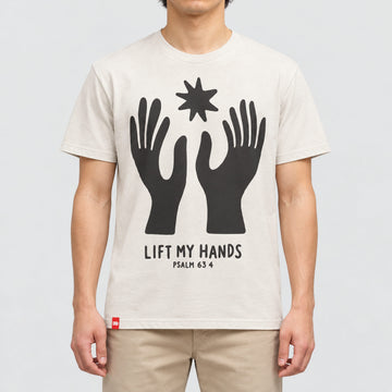 Lift My Hands Tee  - Christian Apparel by FIVE2