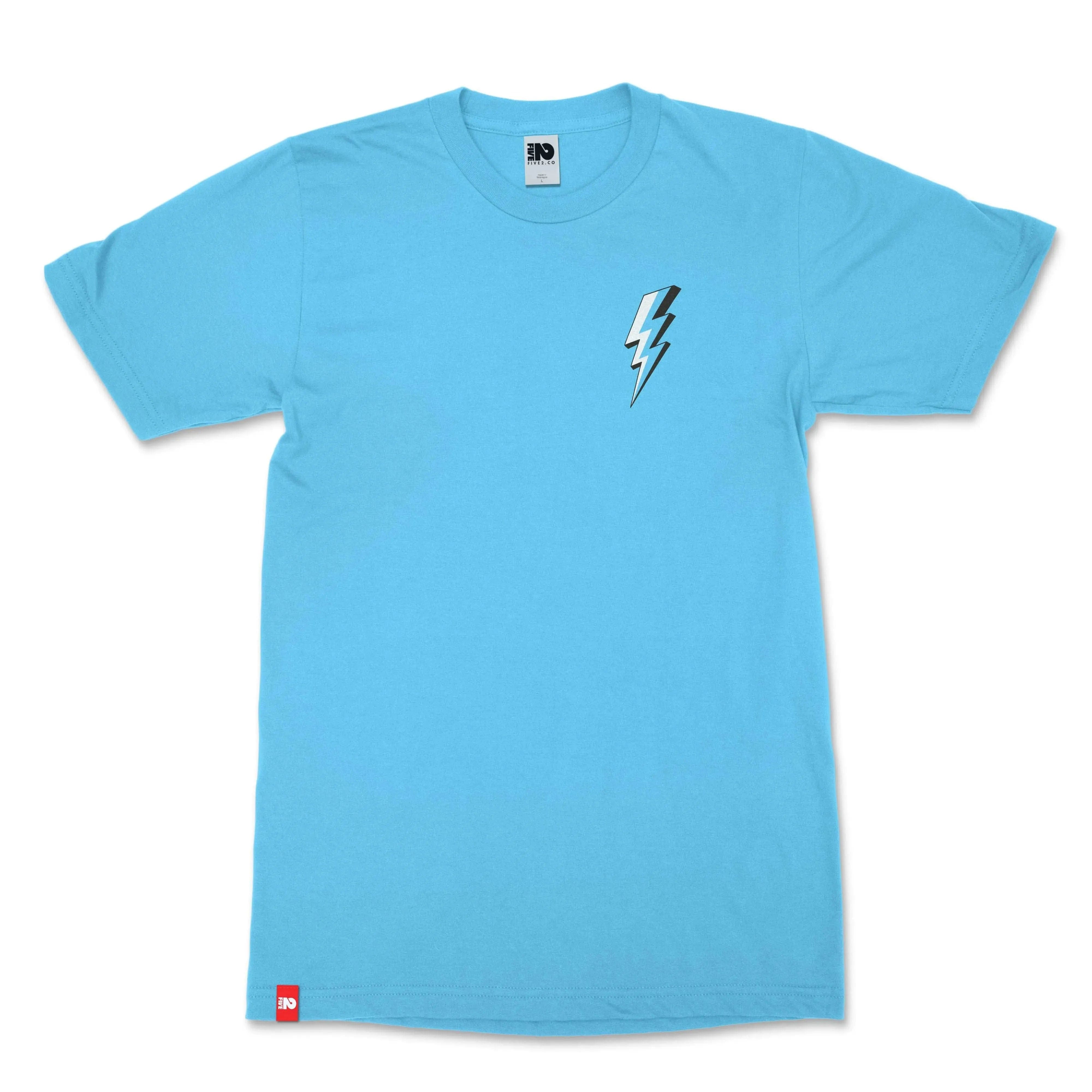 Lightning Bolt Christian T-shirt  - Christian Apparel by FIVE2
