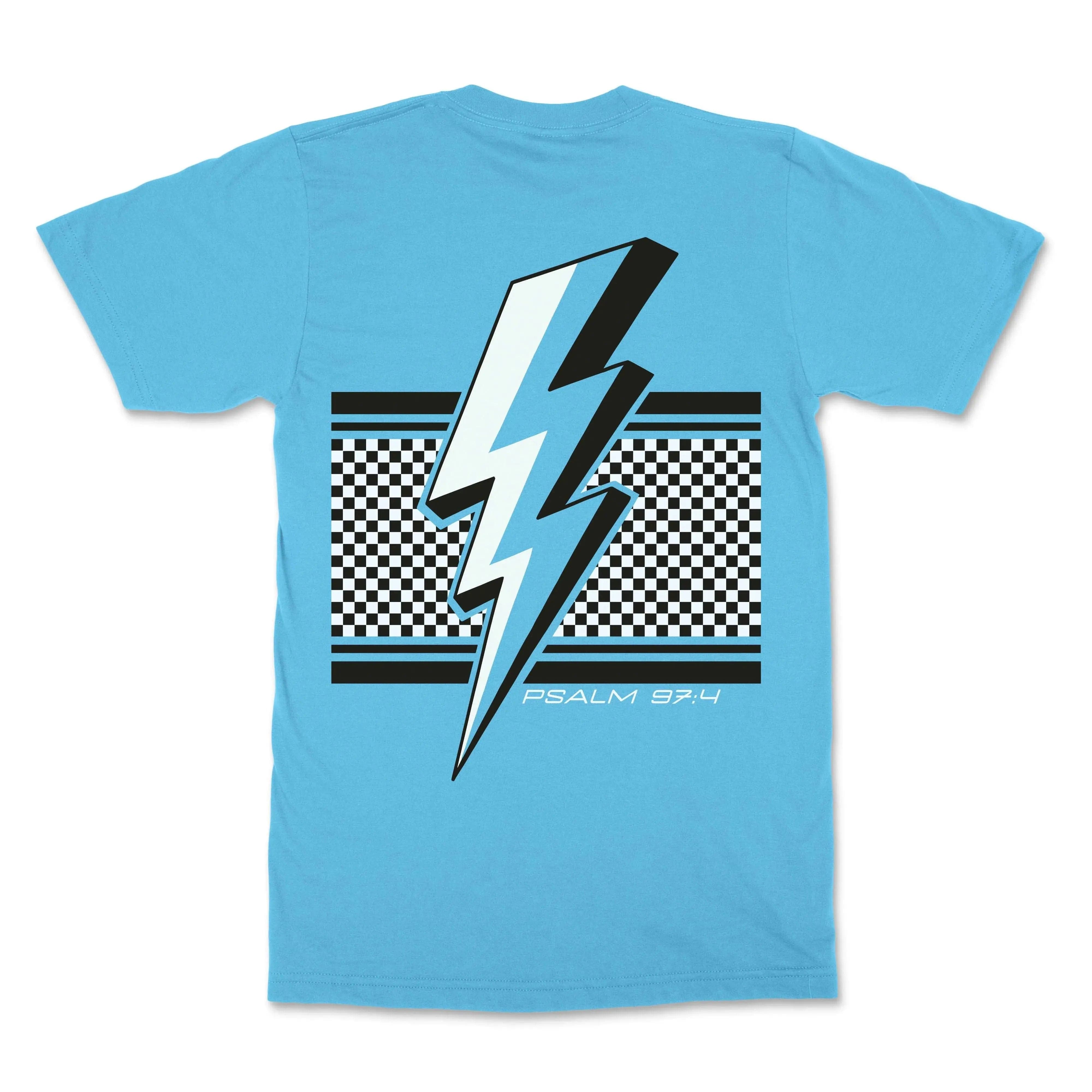 Lightning Bolt Christian T-shirt  - Christian Apparel by FIVE2