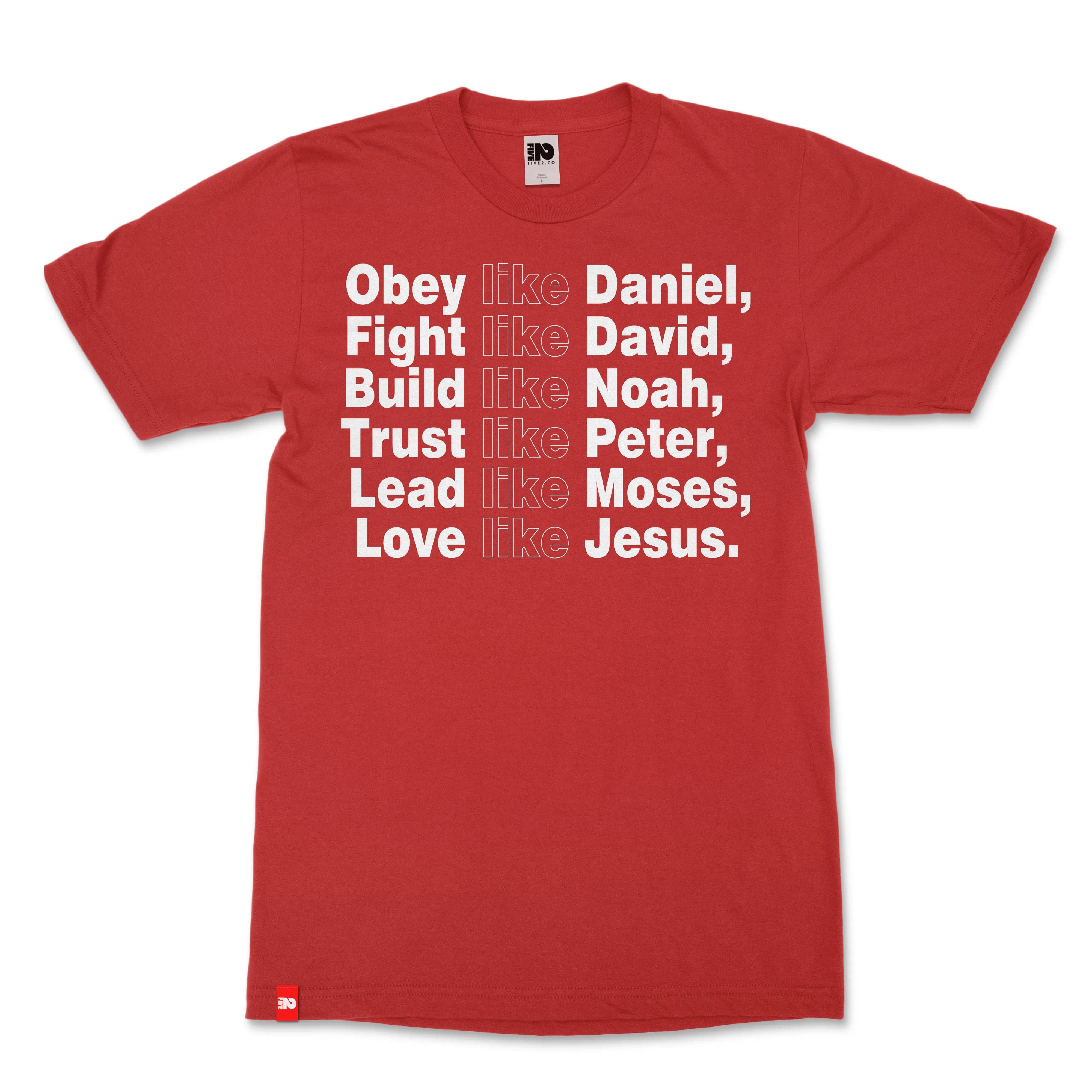 Like Jesus Christian T-shirt  - Christian Apparel by FIVE2