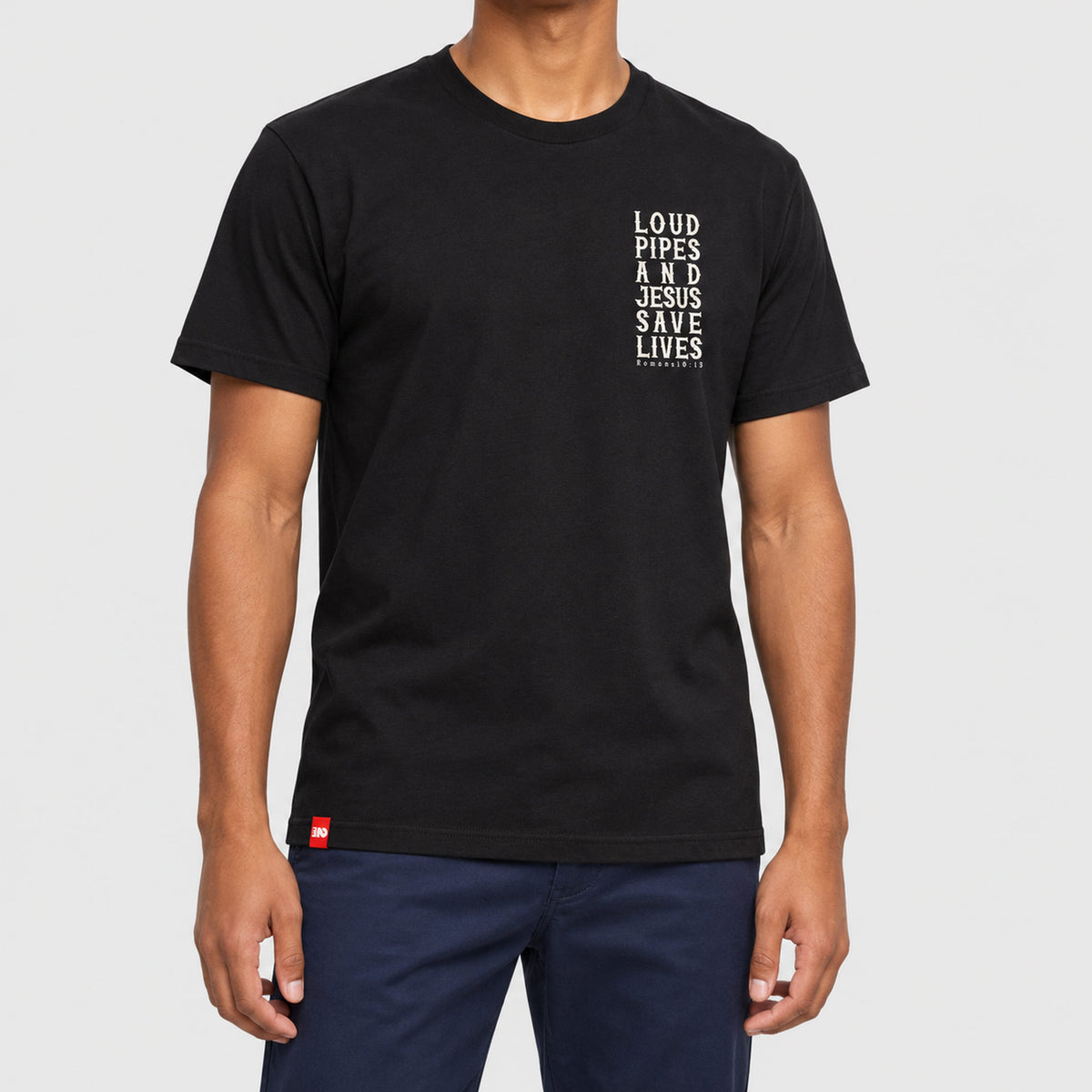Loud Pipes Tee  - Christian Apparel by FIVE2
