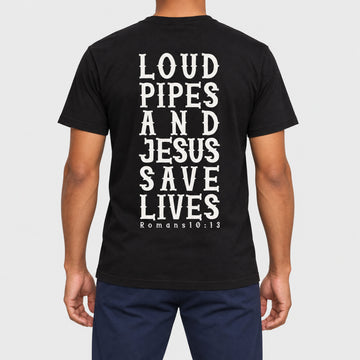 Loud Pipes Tee  - Christian Apparel by FIVE2