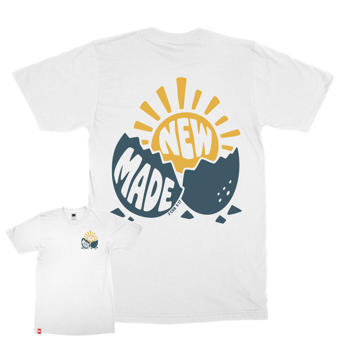 Made New Tee  - Christian Apparel by FIVE2