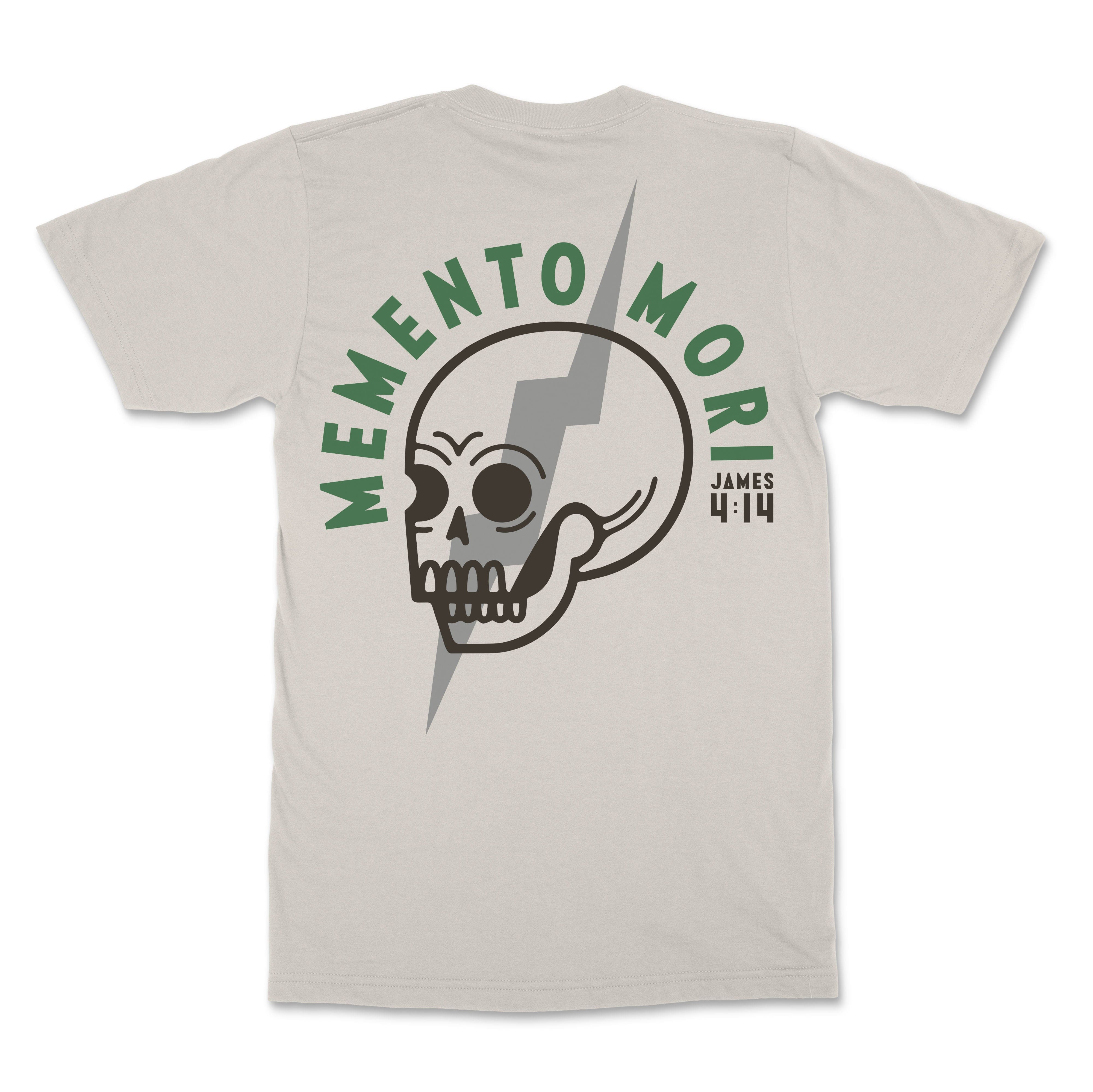 Memento Mori Christian T-Shirt  - Christian Apparel by FIVE2
