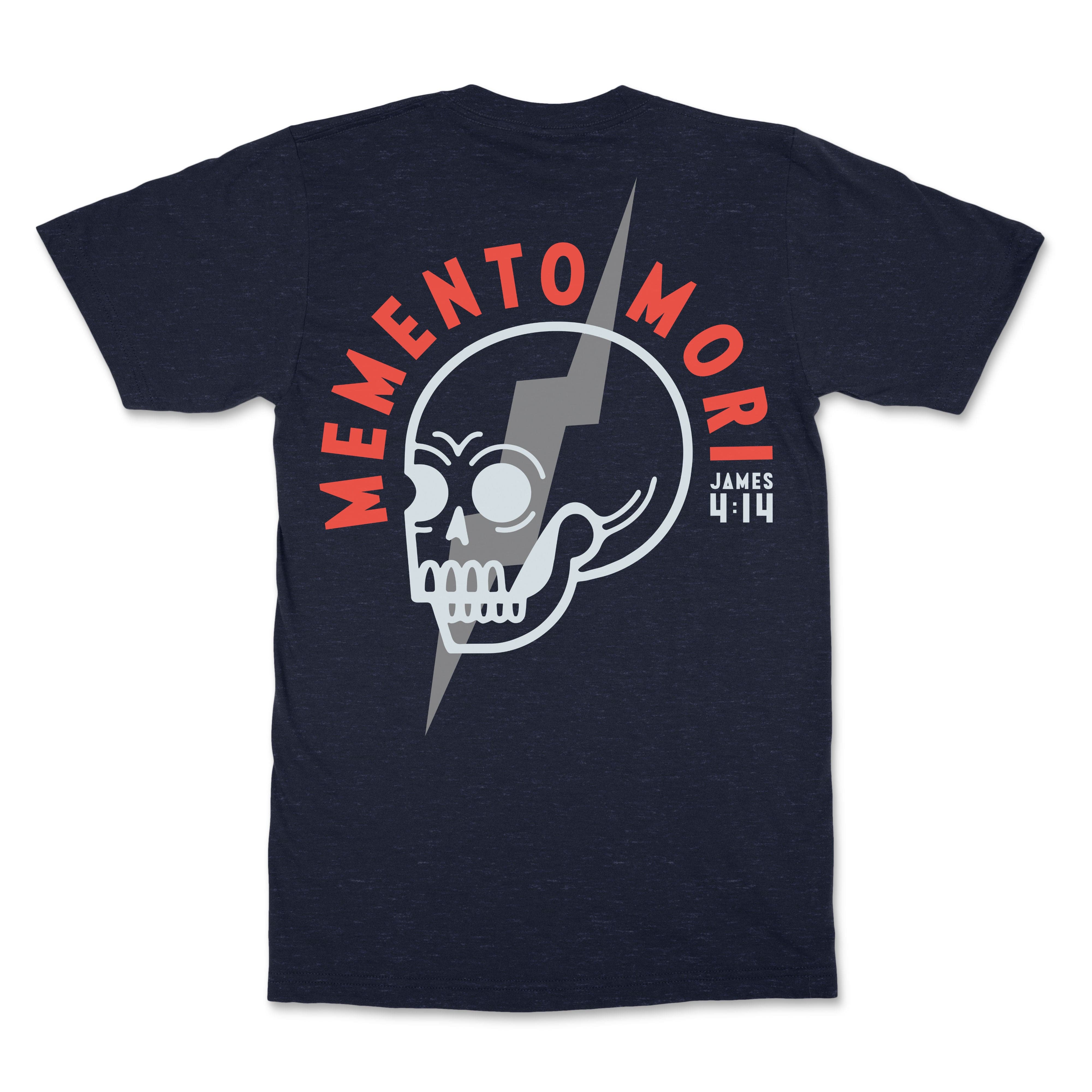 Memento Mori Christian T-Shirt  - Christian Apparel by FIVE2