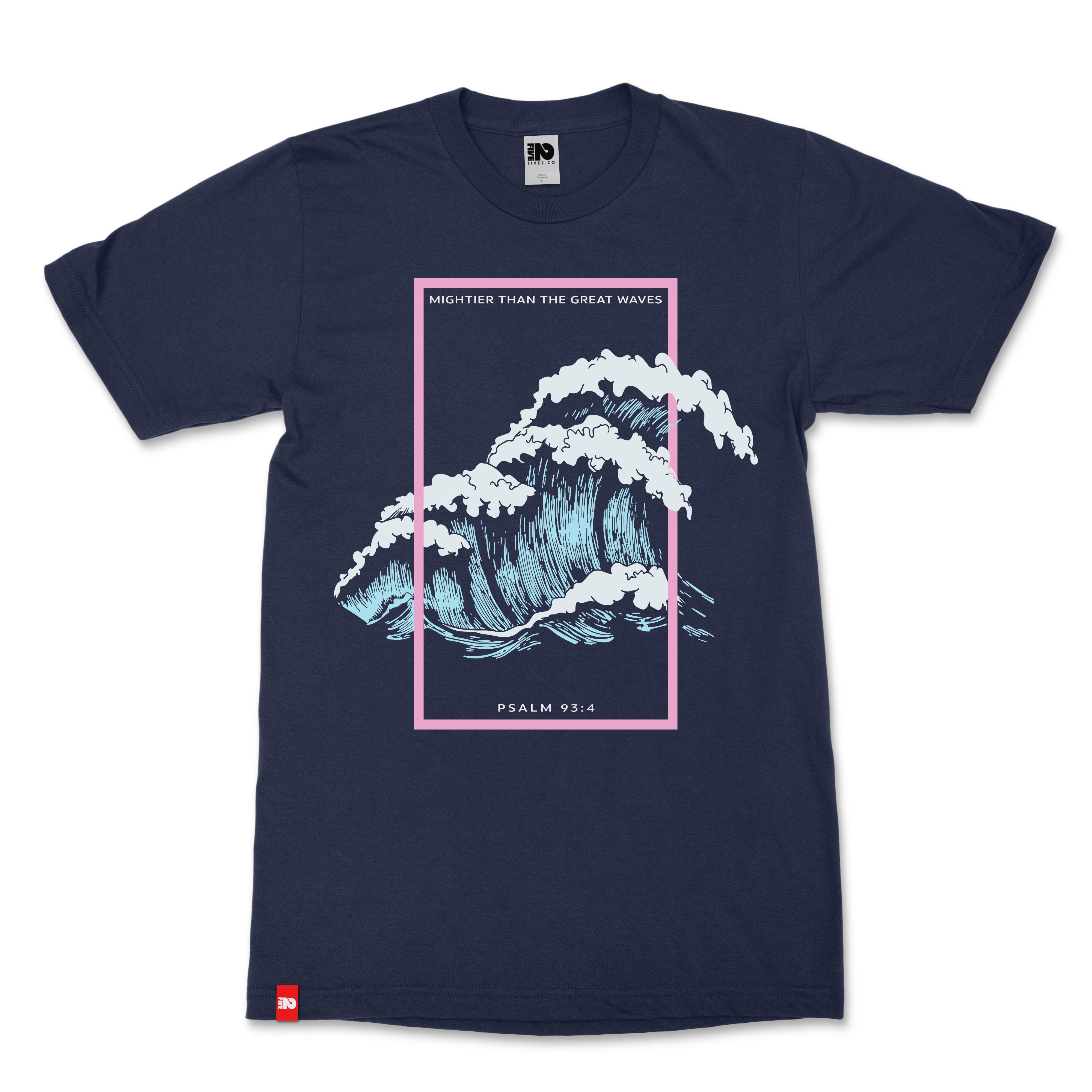 Mightier Waves Christian T-Shirt