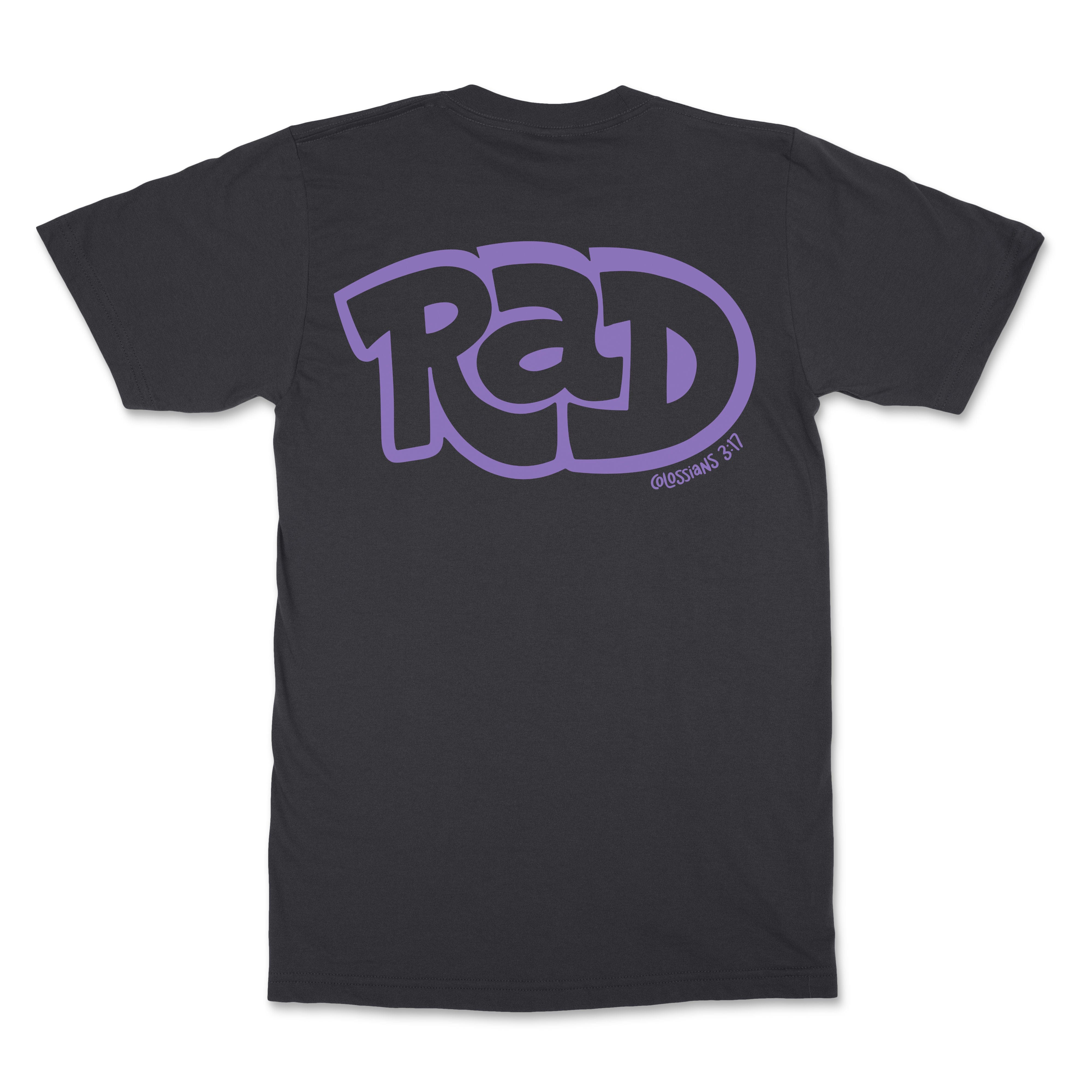 Repping All Day "RAD" Tee image 21 of 22, scripture-inspired Colossians 3:17 product view