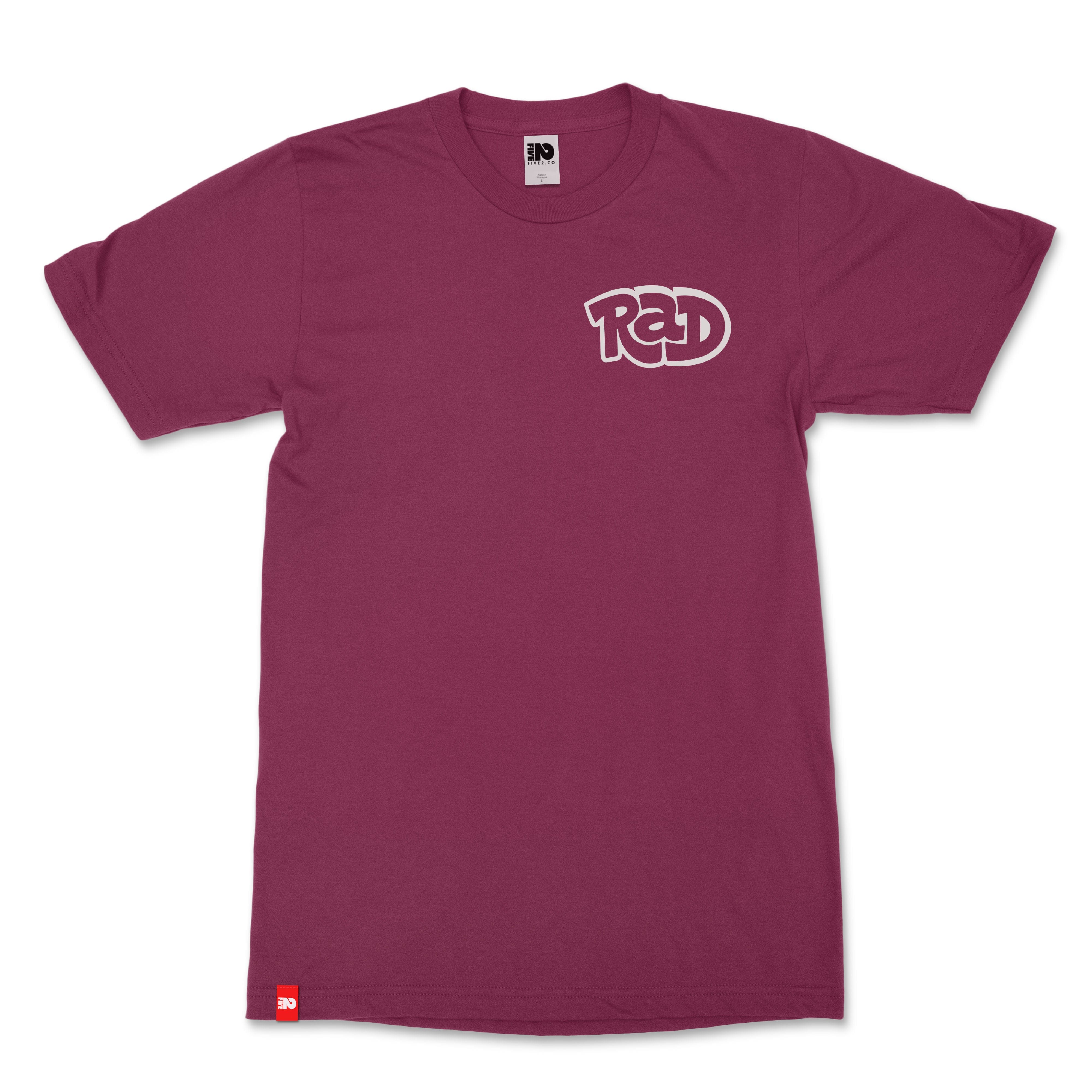 Repping All Day "RAD" Tee image 12 of 22, scripture-inspired Colossians 3:17 back view
