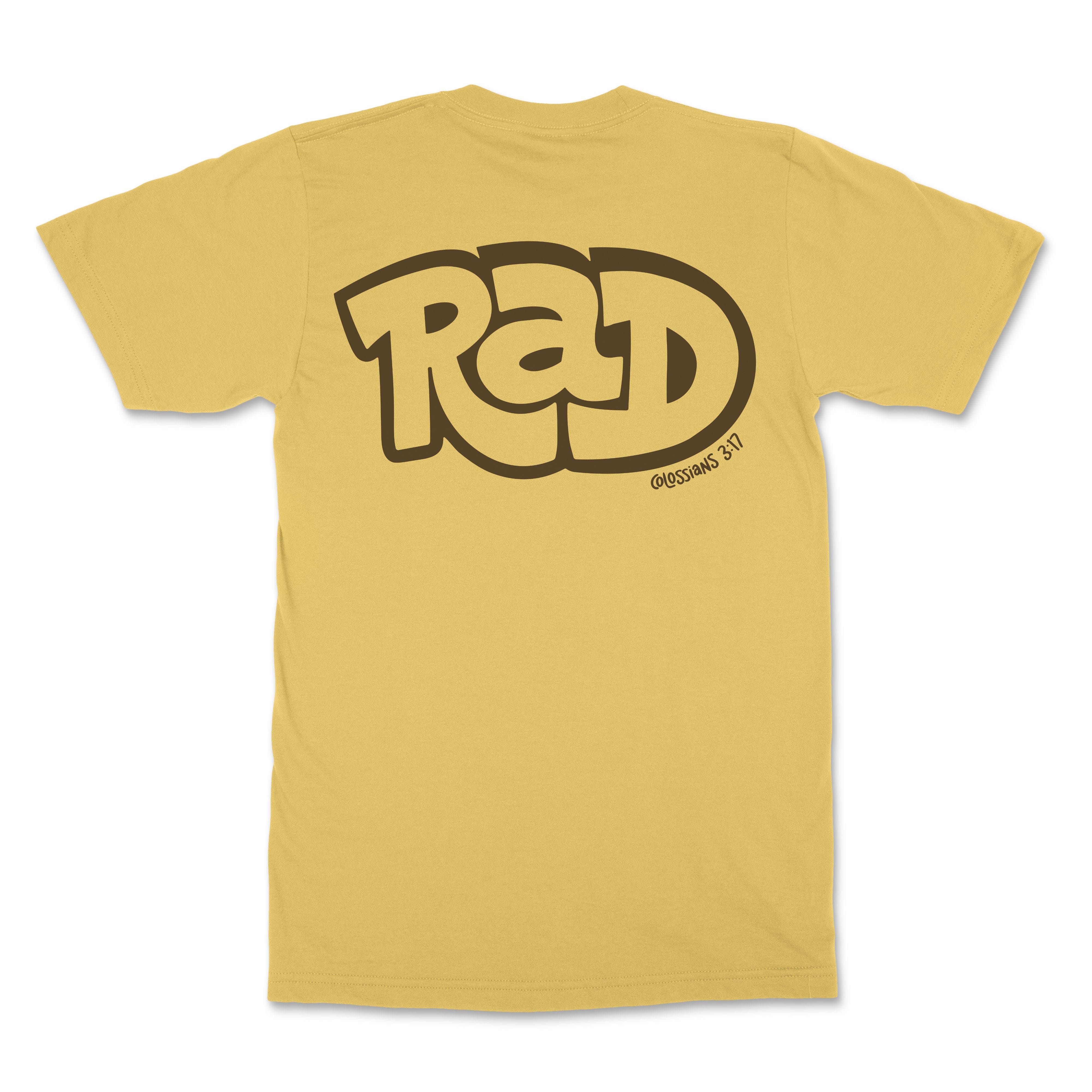 Repping All Day "RAD" Tee image 9 of 22, scripture-inspired Colossians 3:17 product view