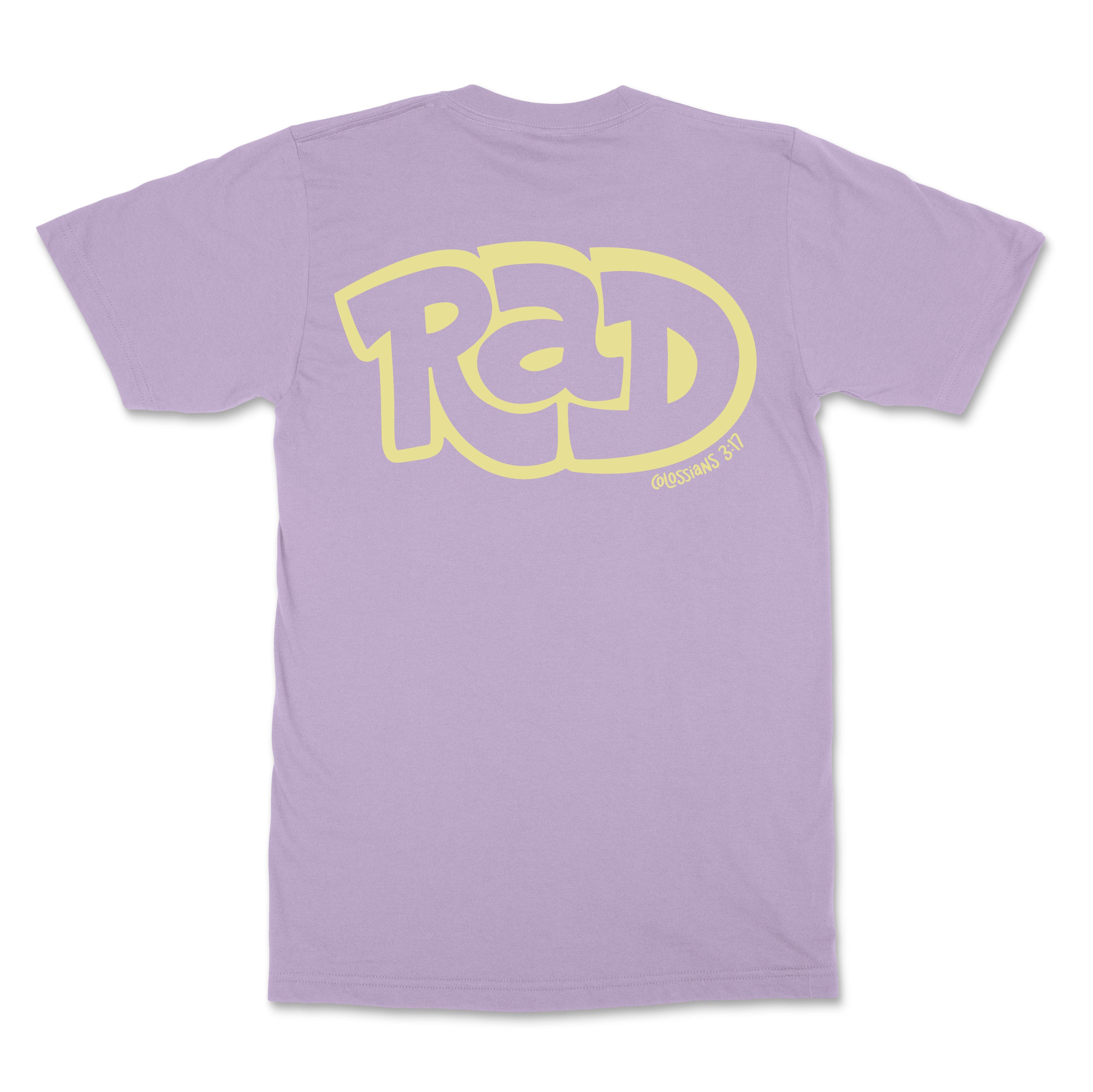 Repping All Day "RAD" Tee image 7 of 22, scripture-inspired Colossians 3:17 product view