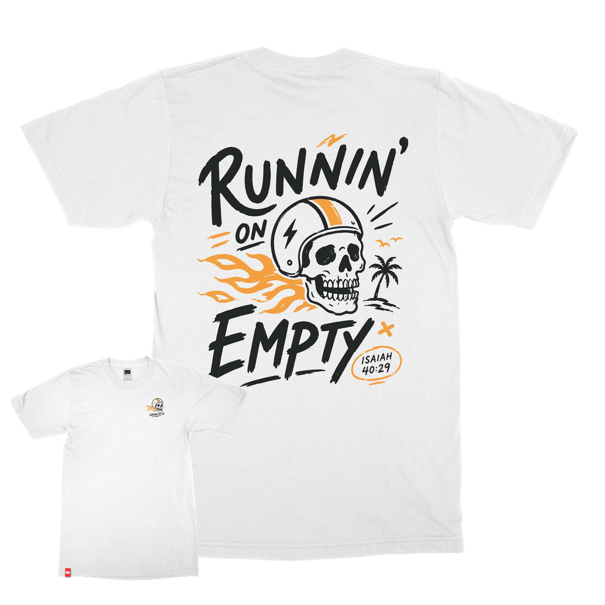 Runnin on Empty Tee  - Christian Apparel by FIVE2