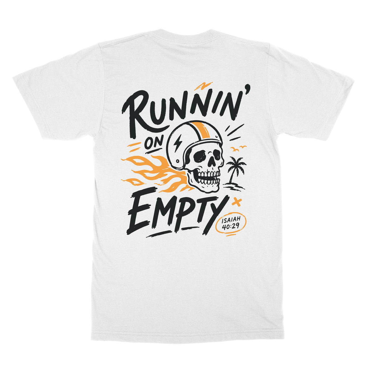 Runnin on Empty Tee  - Christian Apparel by FIVE2