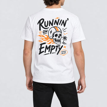 Runnin on Empty Tee  - Christian Apparel by FIVE2