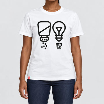 Salt and Light Icon Tee  - Christian Apparel by FIVE2