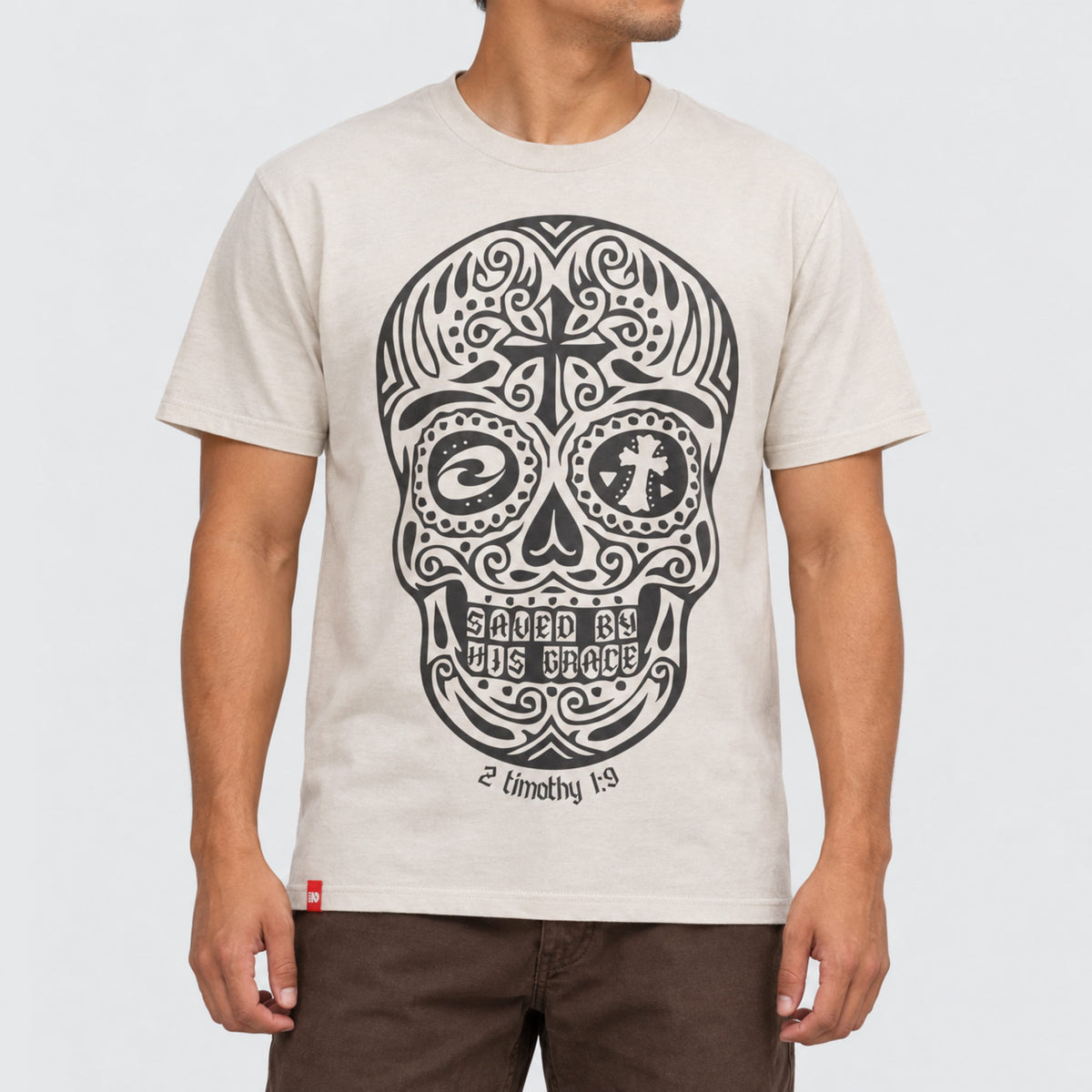 Saved By His Grace Tee  - Christian Apparel by FIVE2