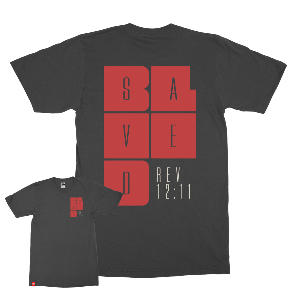 Saved by the Blood Tee  - Christian Apparel by FIVE2